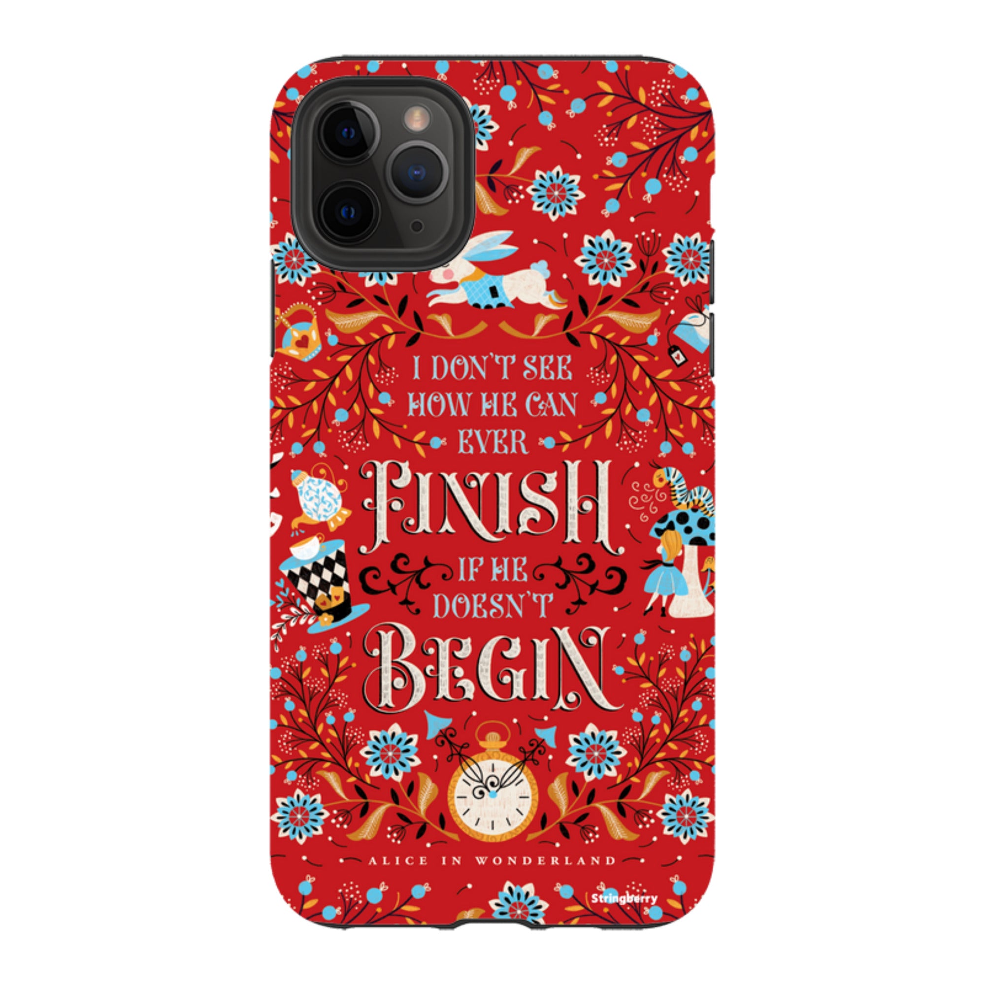 iPhone Tough Case - Alice By Jenny Zemanek