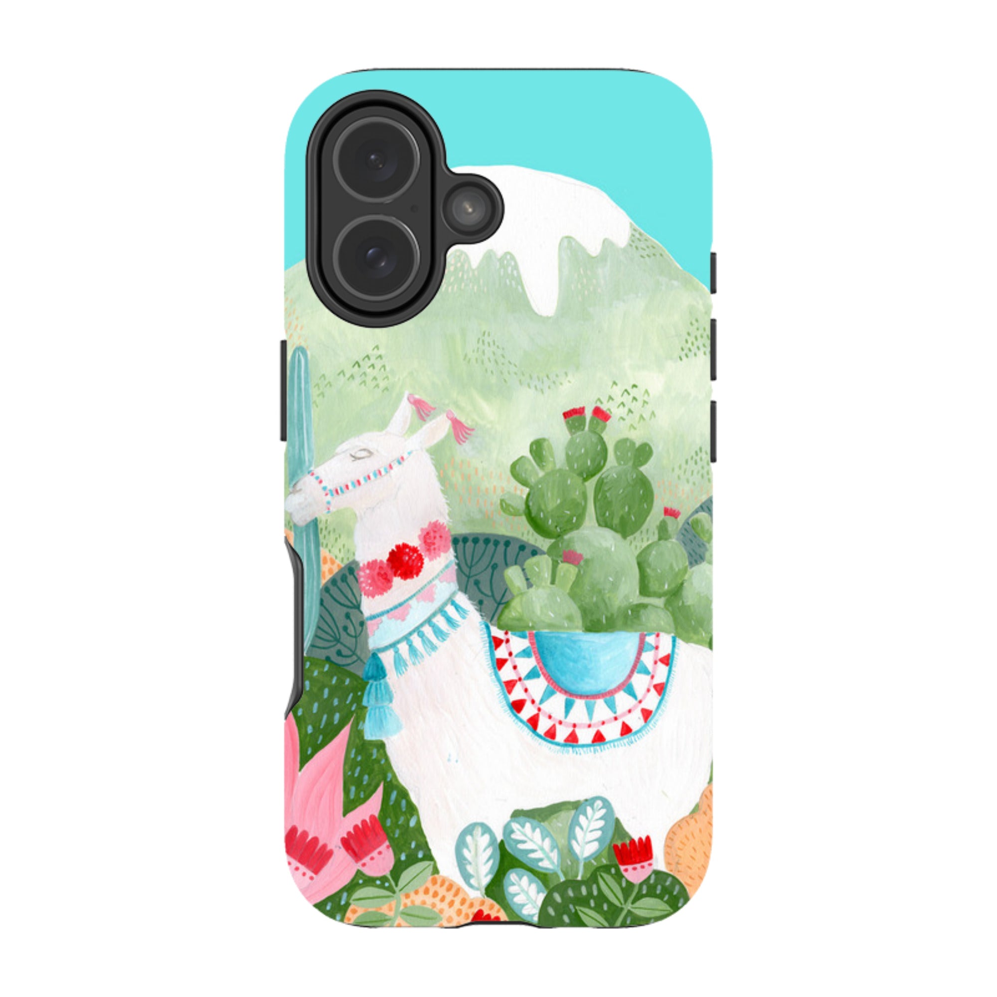 iPhone MagSafe Tough Case - Llama By Bex Parkin