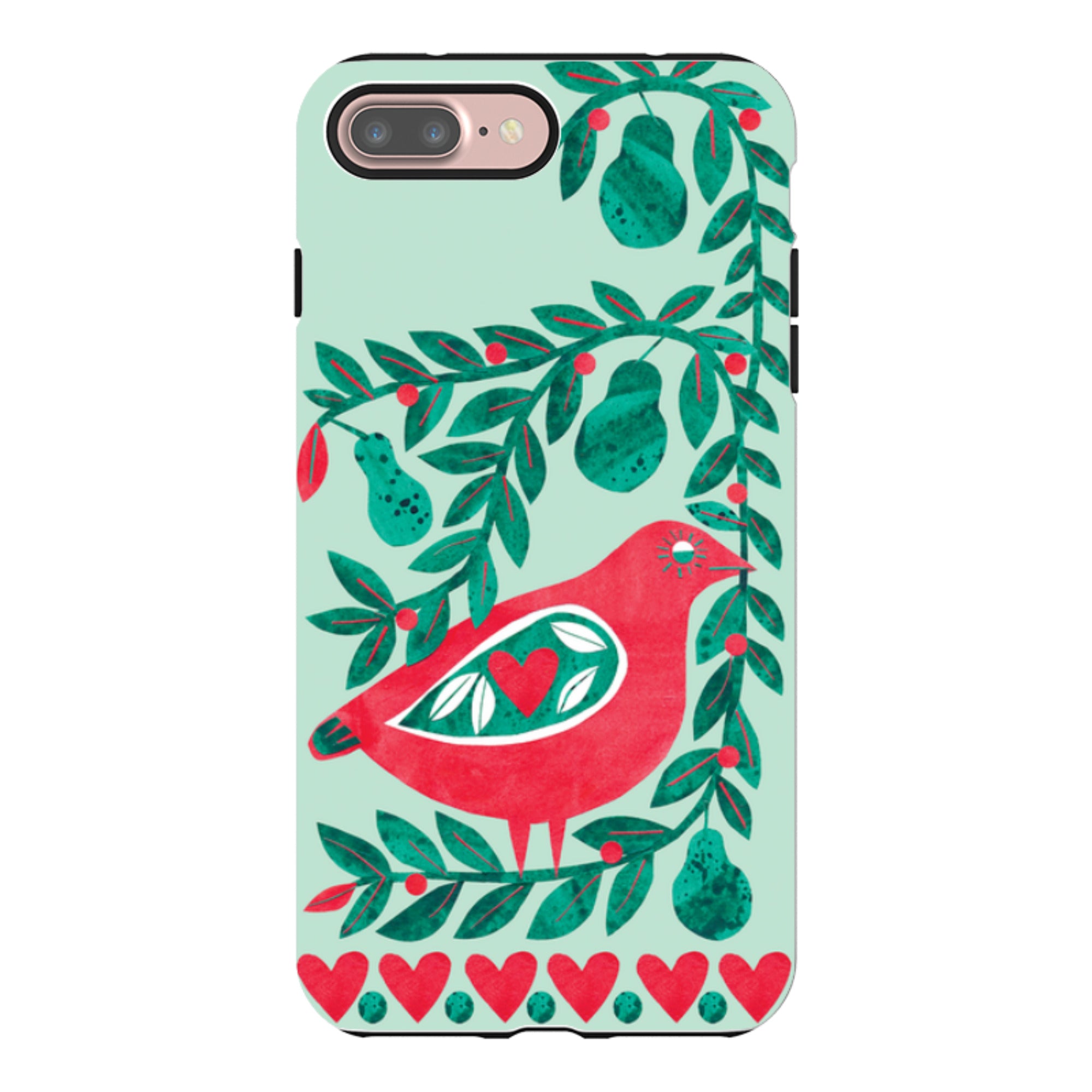 iPhone Tough Case - Partridge With Pears By Tracey English
