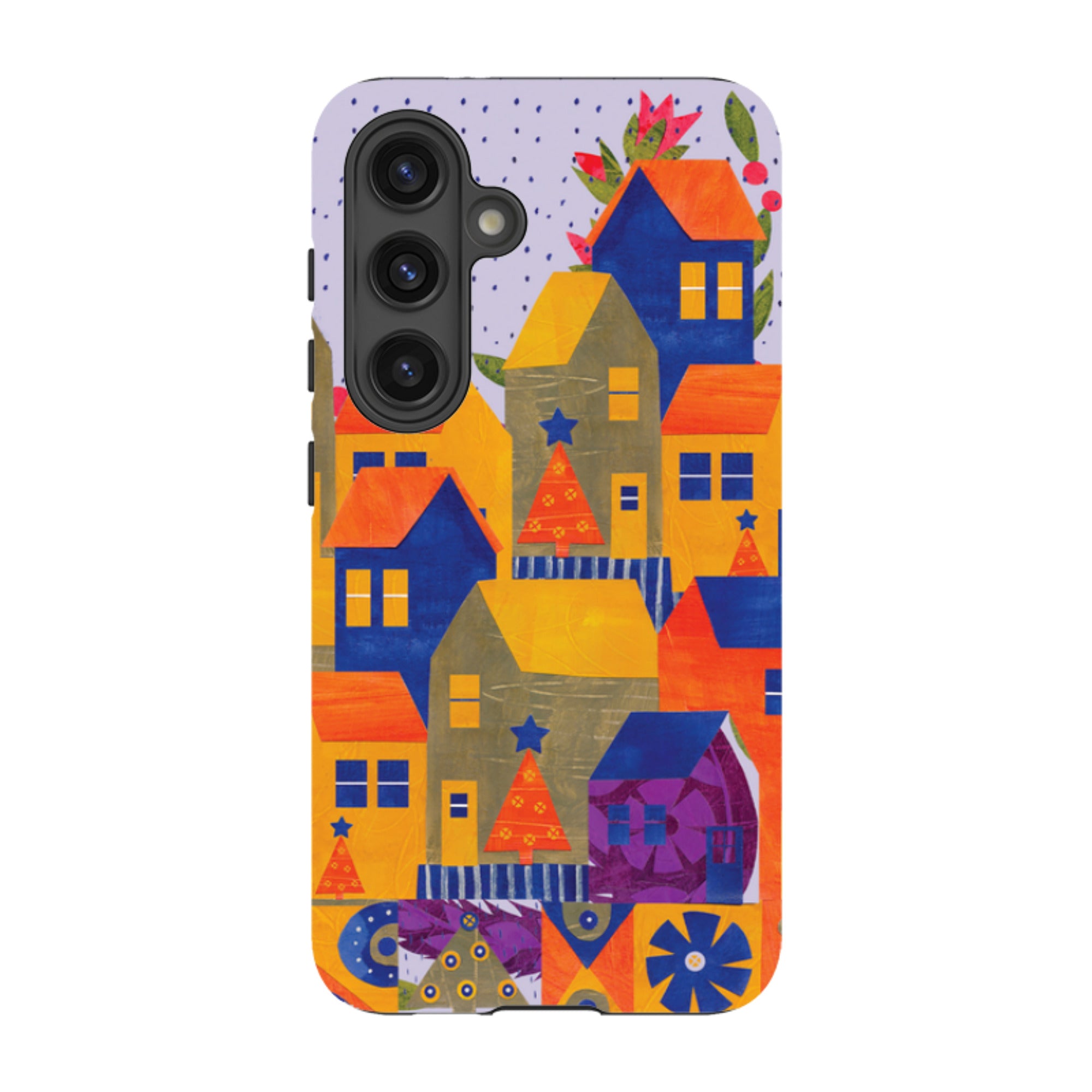 Samsung Tough Case - Winter Village I By Tracey English