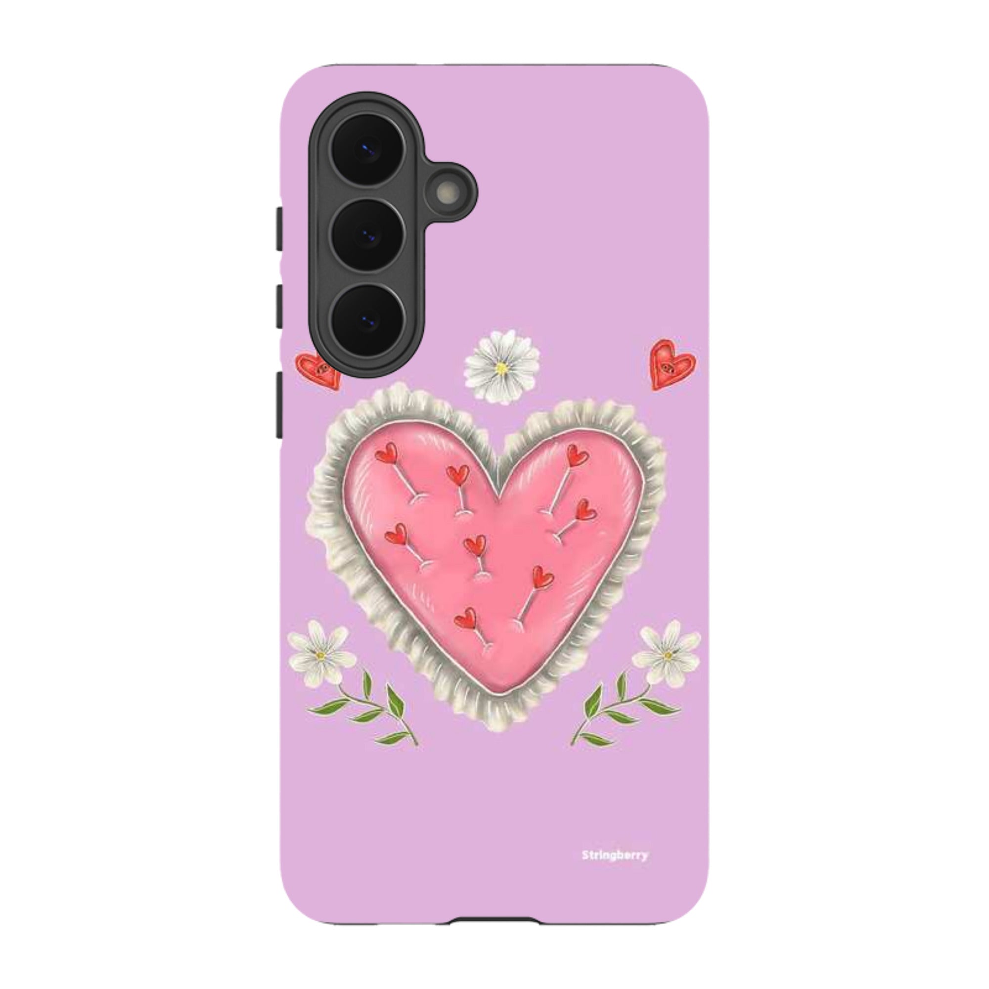 Samsung Tough Case - Heart Pin Cushion By Catherine Rowe