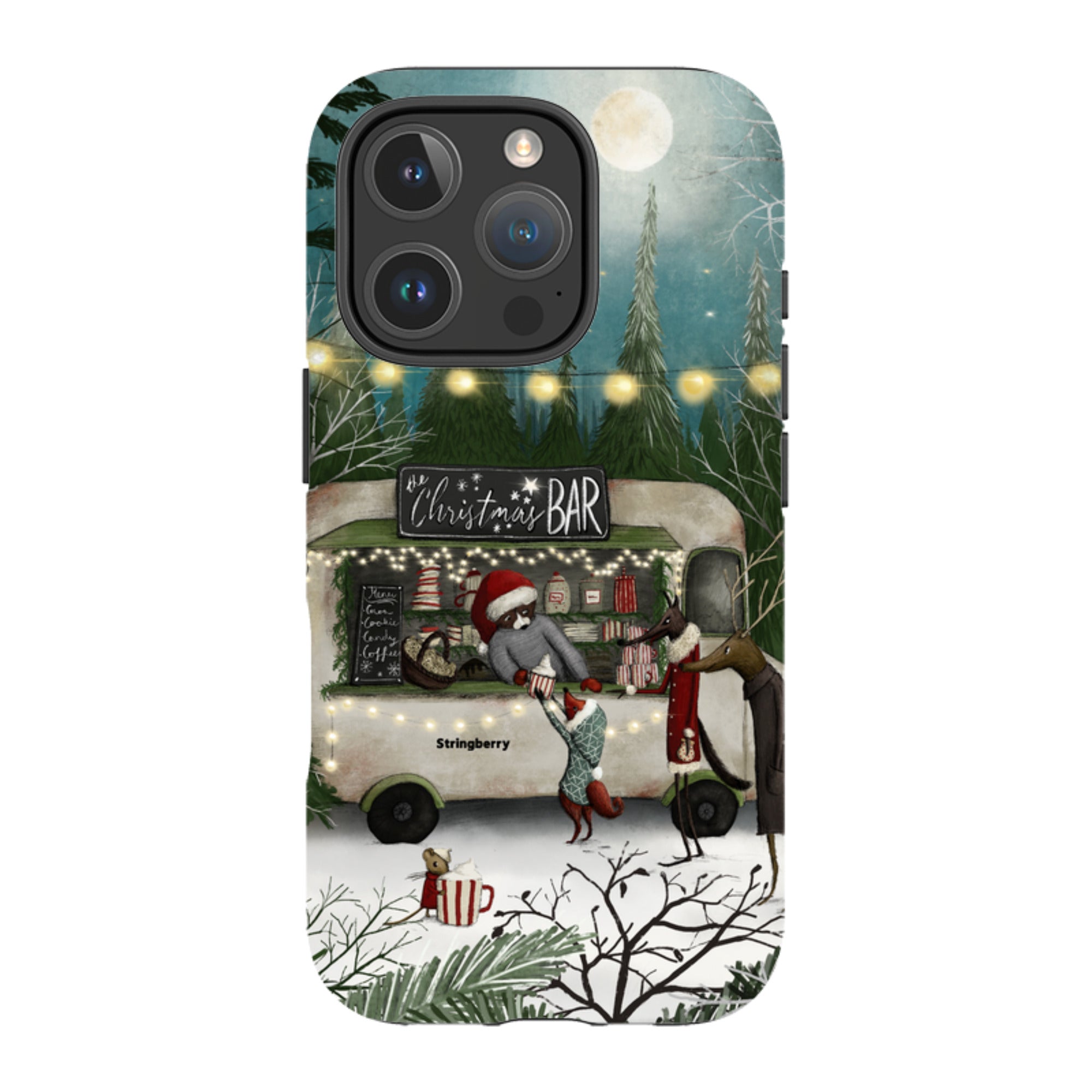 iPhone MagSafe Tough Case - Christmas Bar By Maja Lindberg