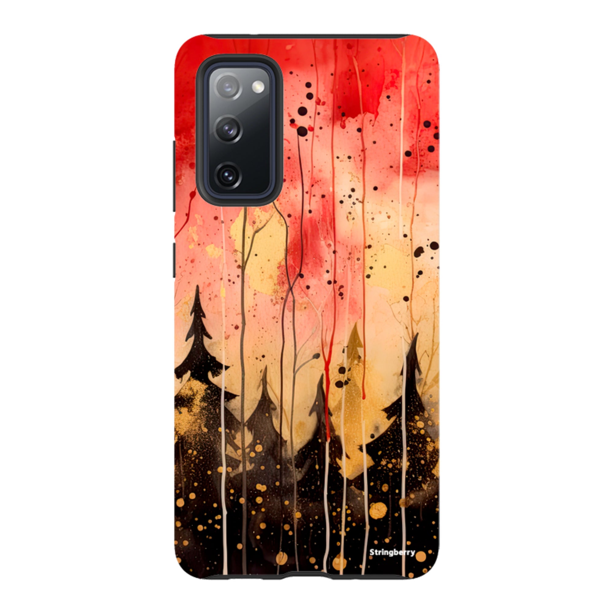 Samsung Tough Case - Watercolour Winter Forest