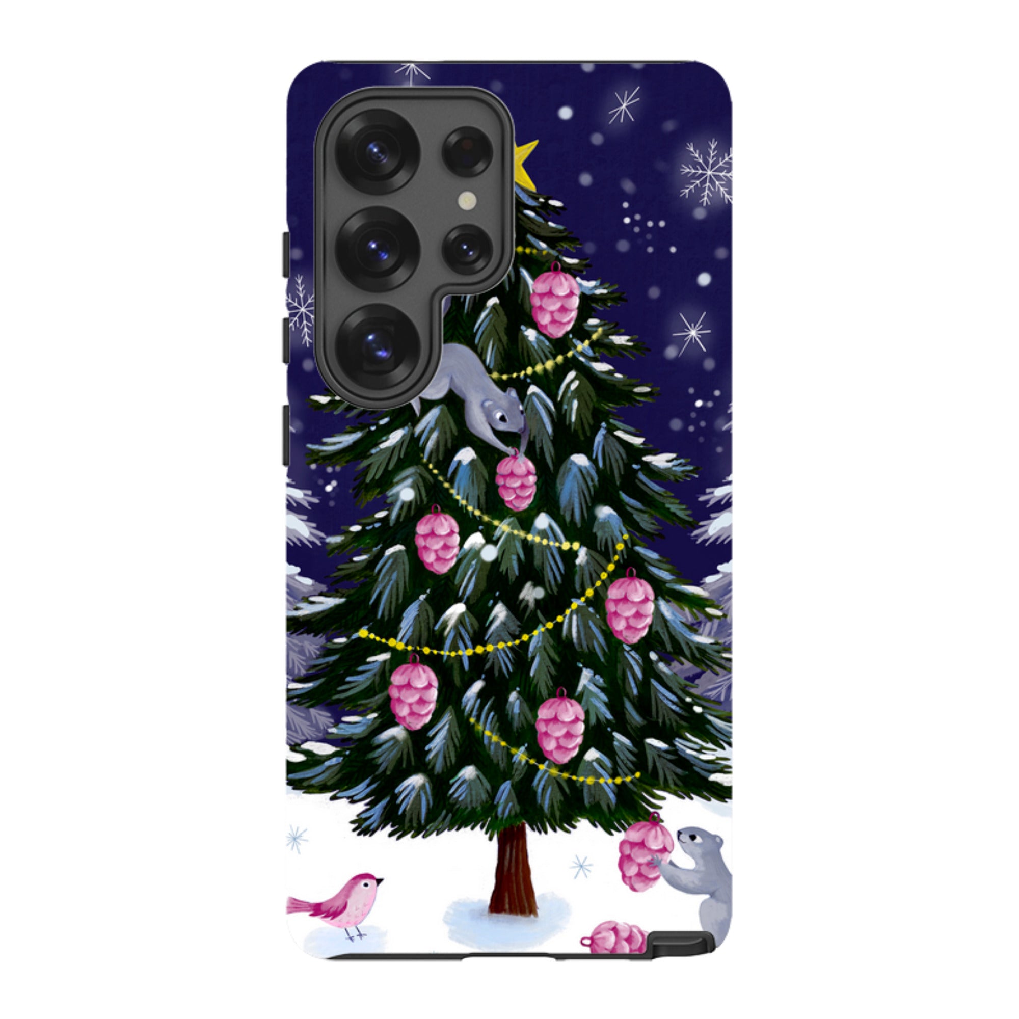 Samsung Tough Case - Squirrel Tree By Bex Parkin