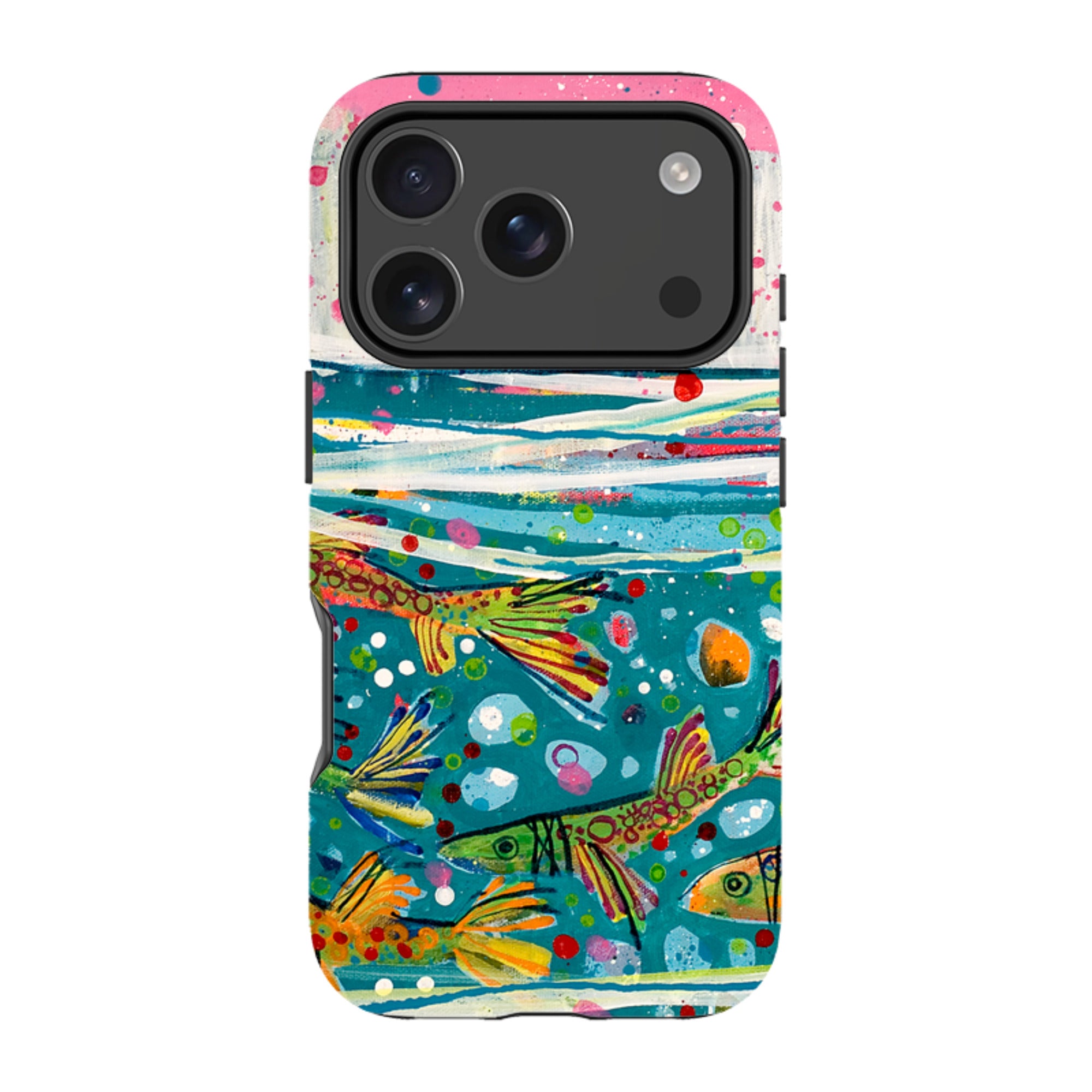 iPhone MagSafe Tough Case -  Something Fishy By Claire West