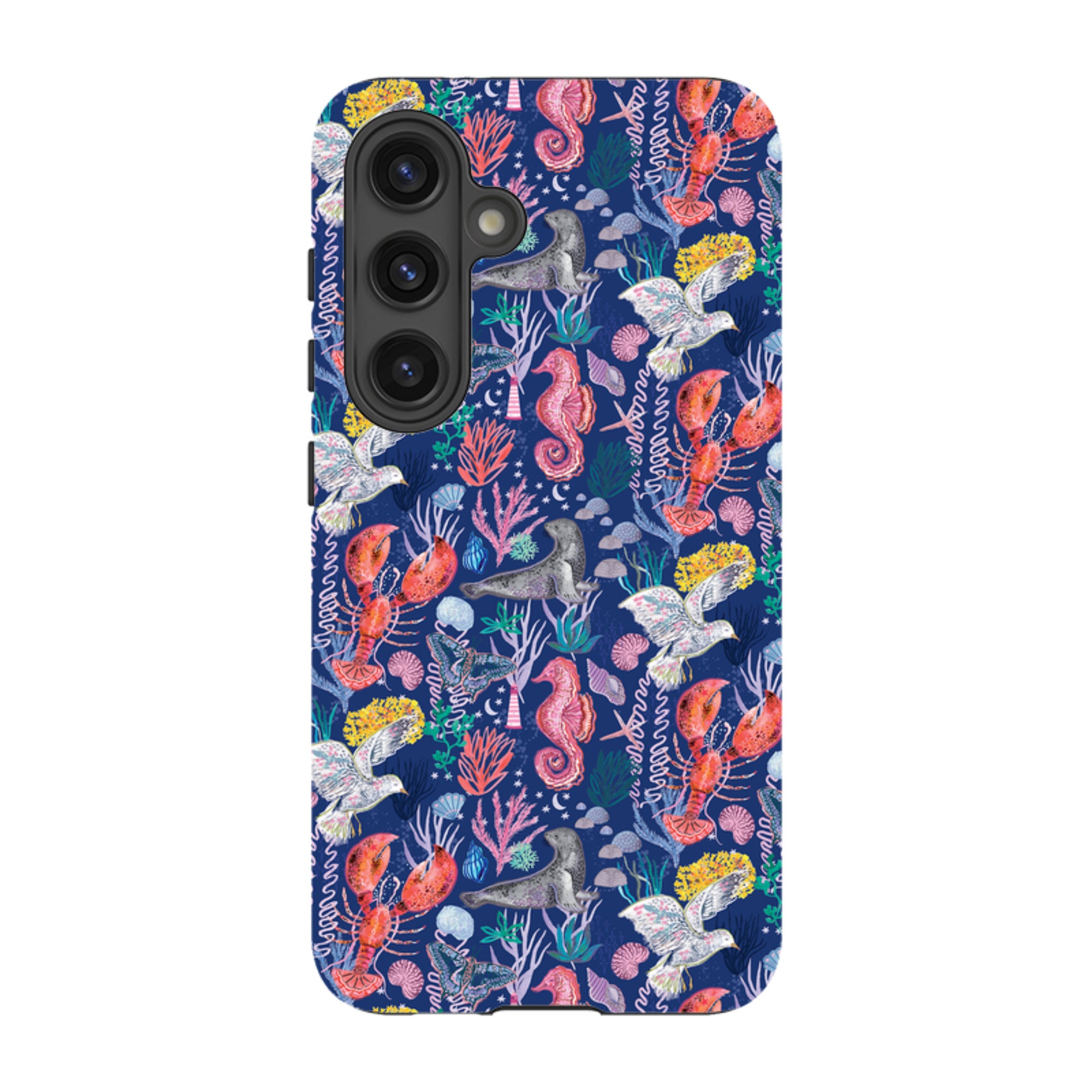 Samsung Tough  Case - Coastline Pattern C By Emma Frances Grant
