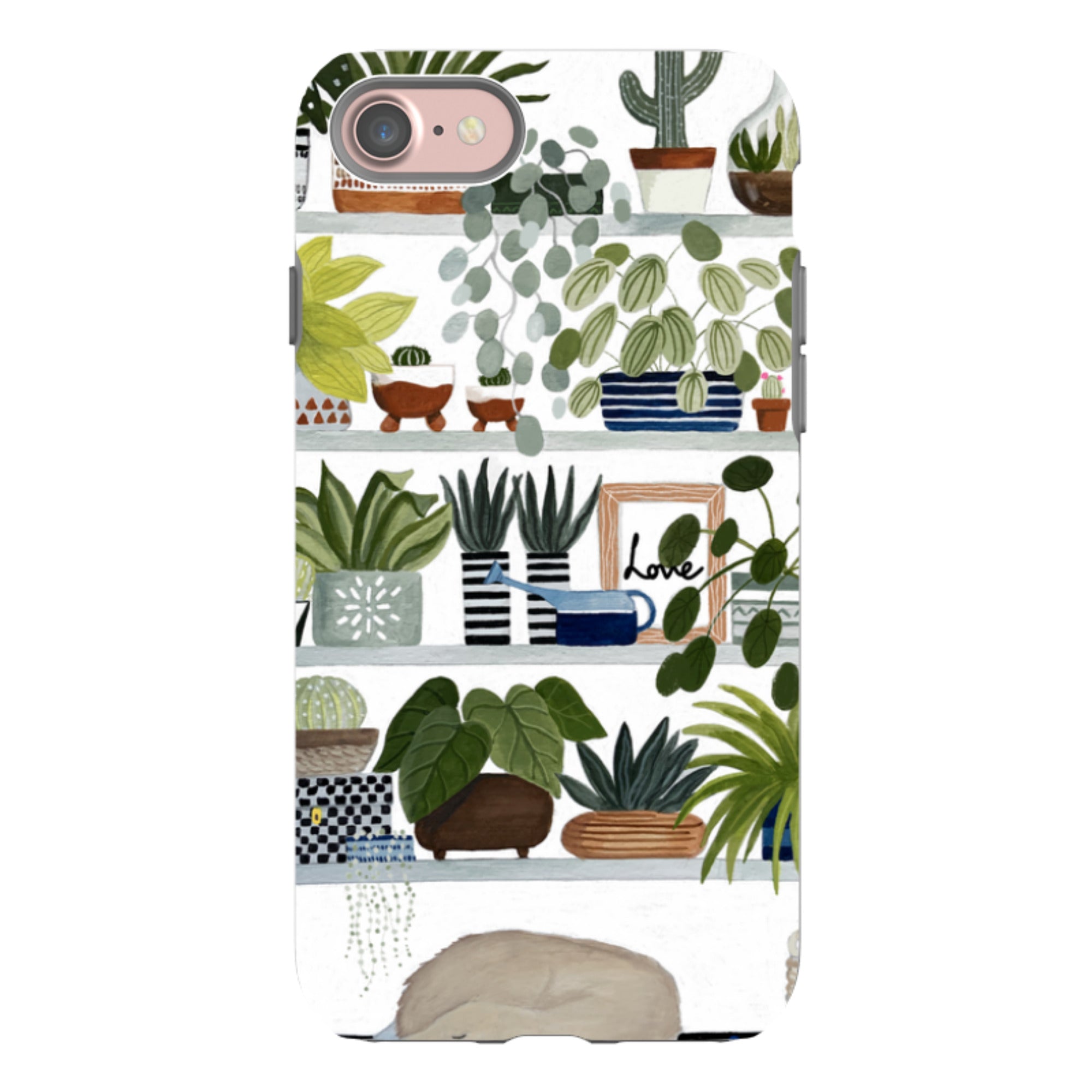 iPhone Tough Case - Plant Shelves By Bex Parkin
