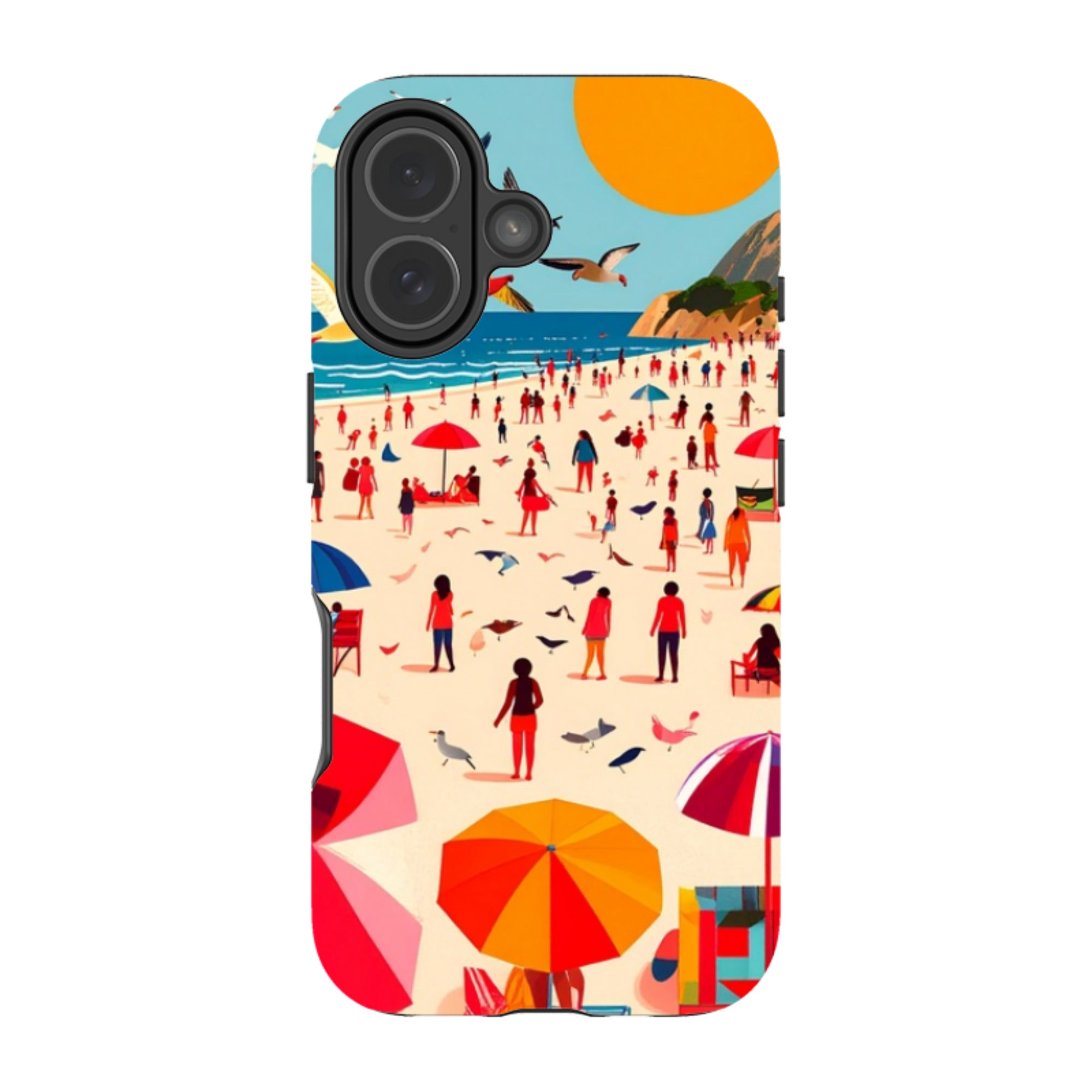 iPhone Tough Case - Mediterranean Beach Life