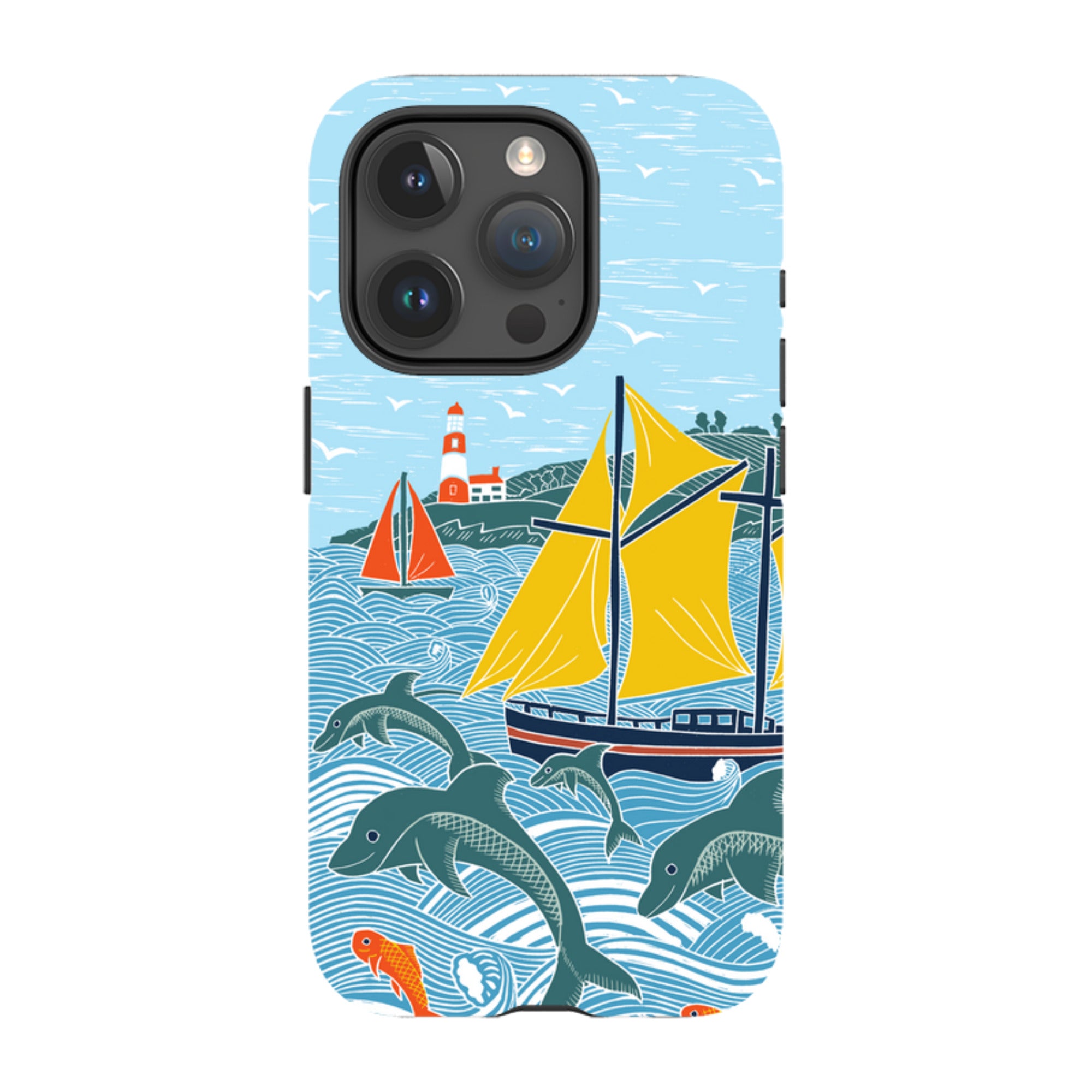 iPhone Case - Dolphins By Kate Heiss