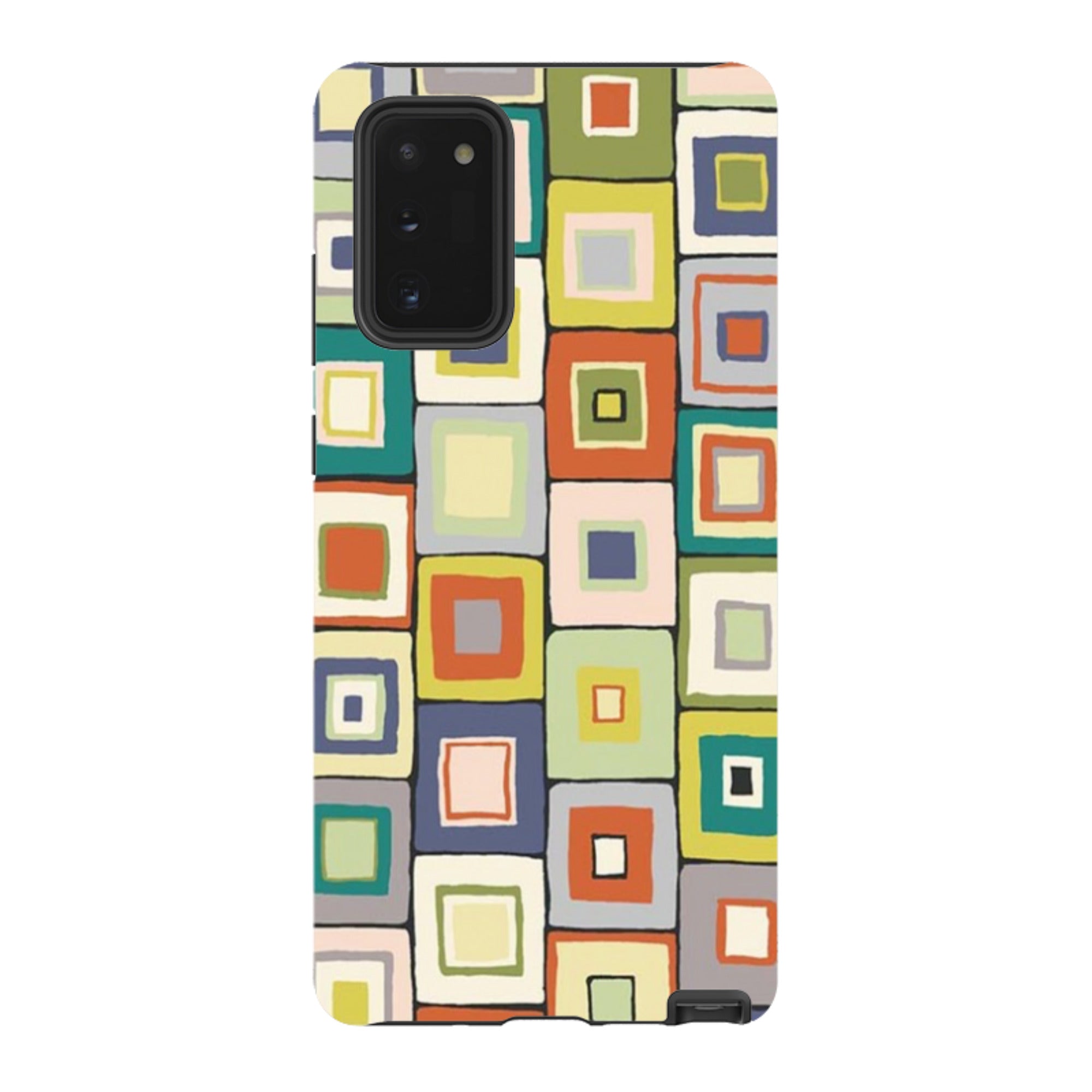 Samsung Tough Case - Atelier Blanket Squares Urbane By Sarah Campbell
