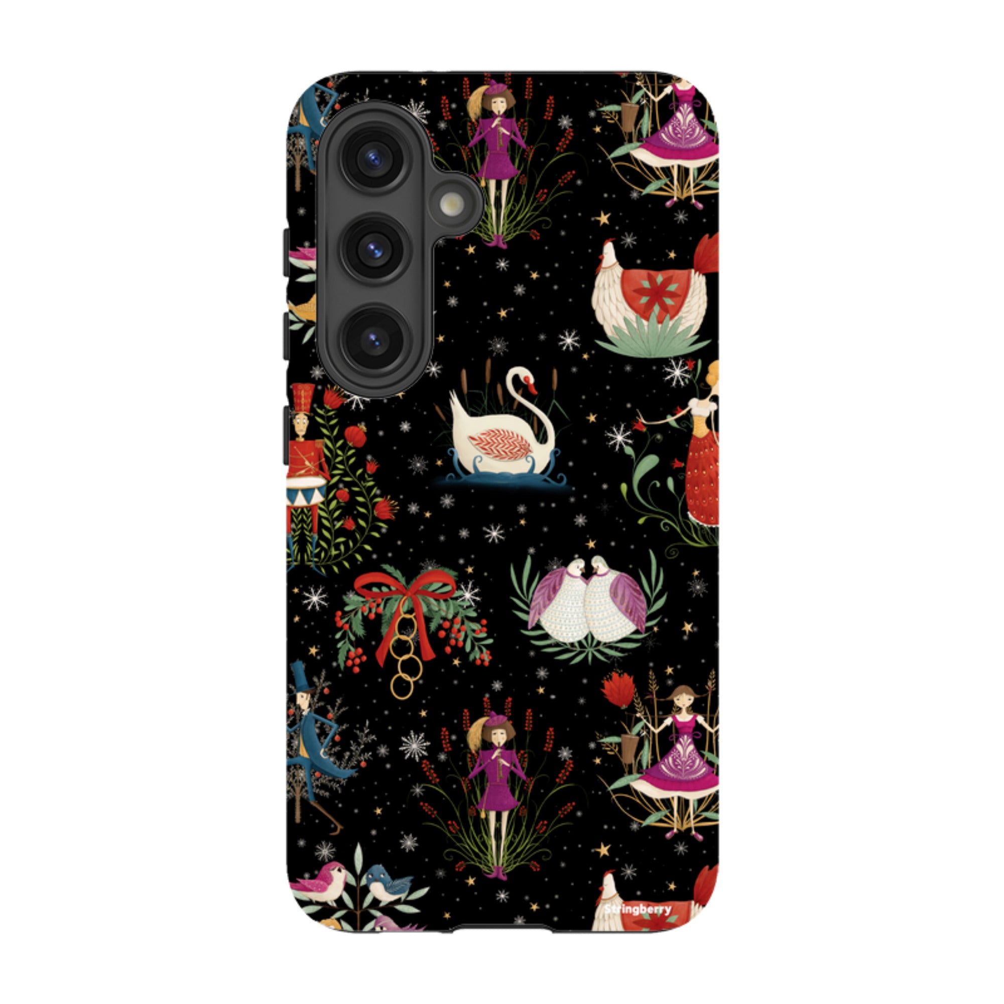 Samsung Tough Case - Twelve Days Black By Maja Lindberg