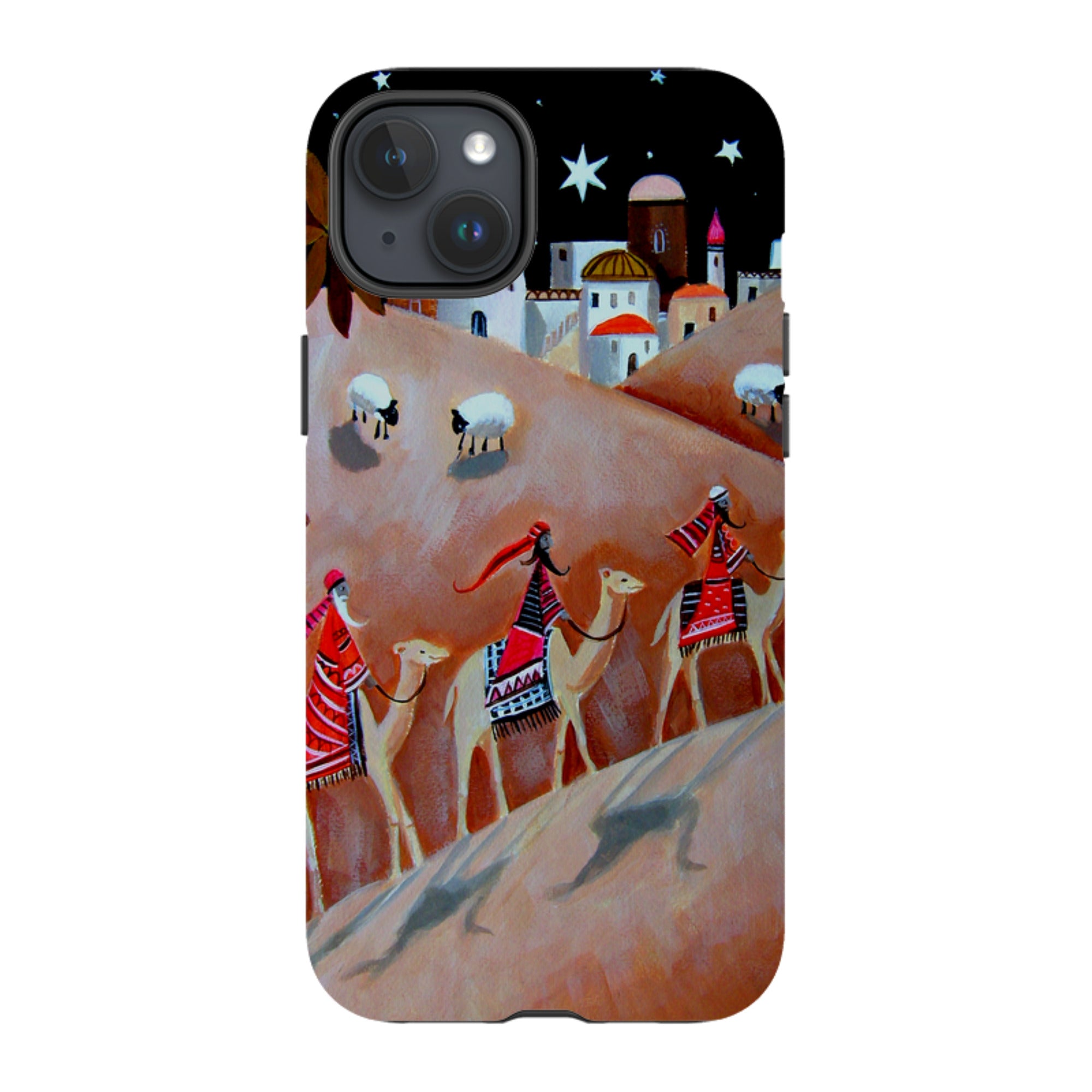 iPhone Tough Case - We Three Kings By Mary Stubberfield