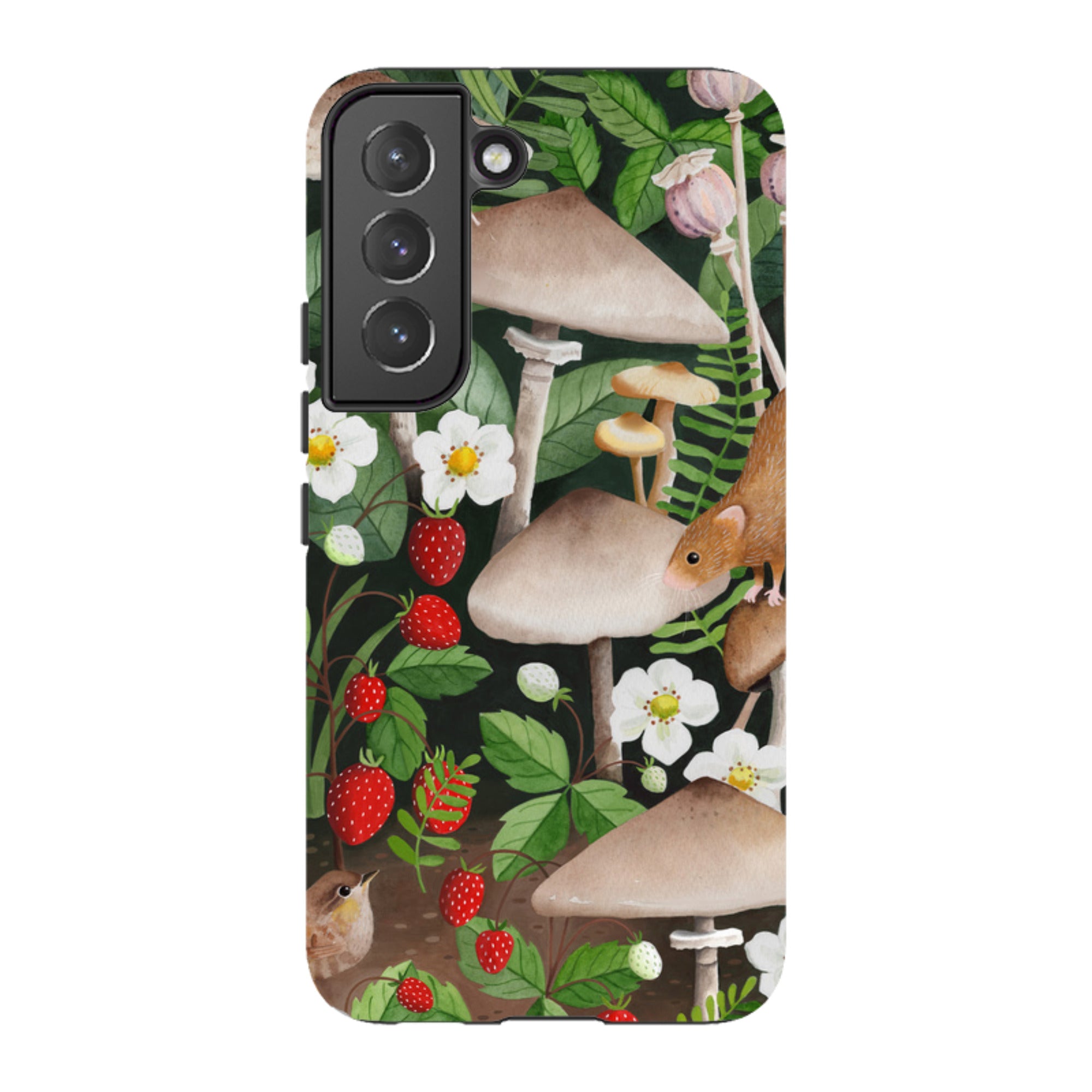 Samsung Tough Case - Strawberry Patch By Bex Parkin