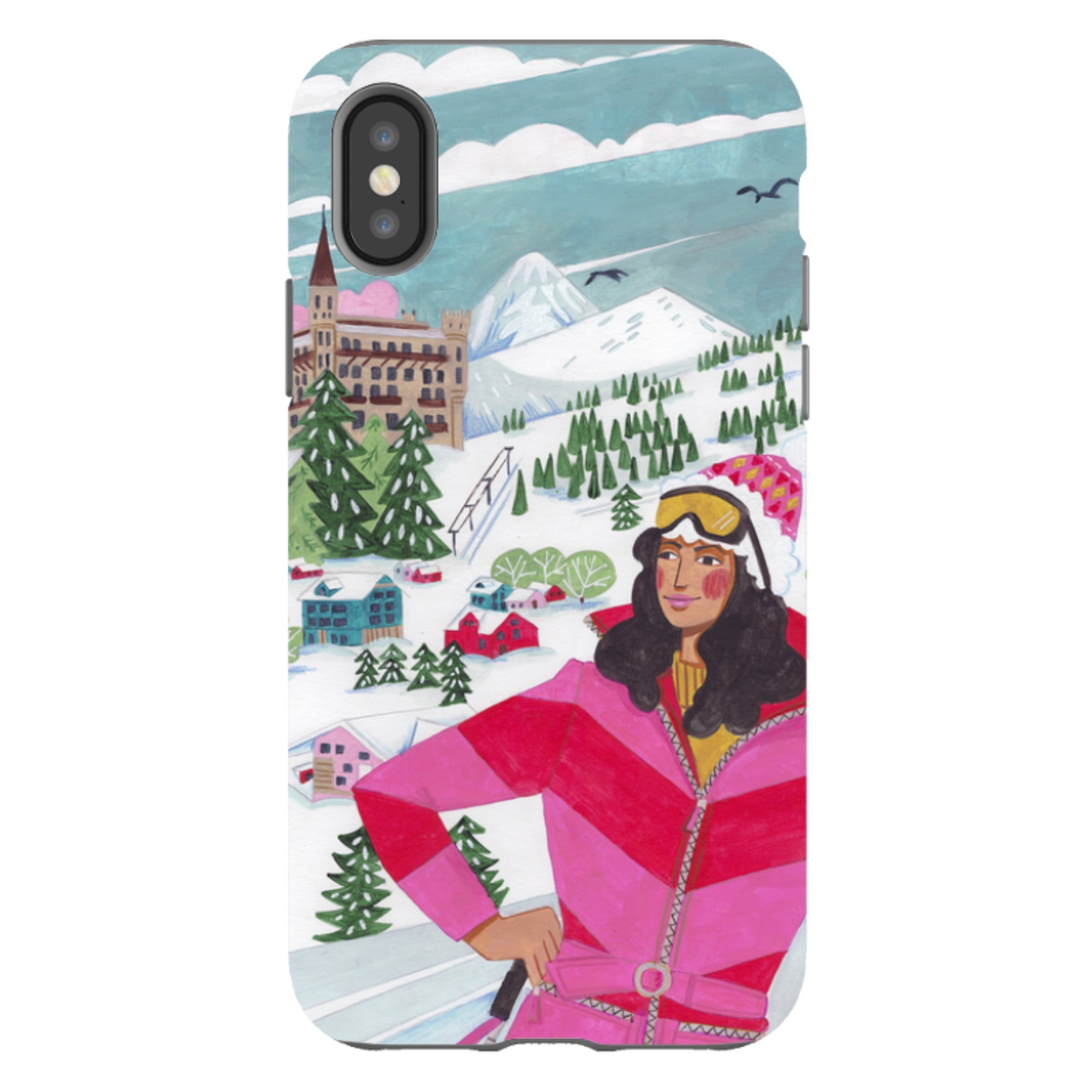 iPhone Tough Case - Gstaad By Caroline Bonne Muller