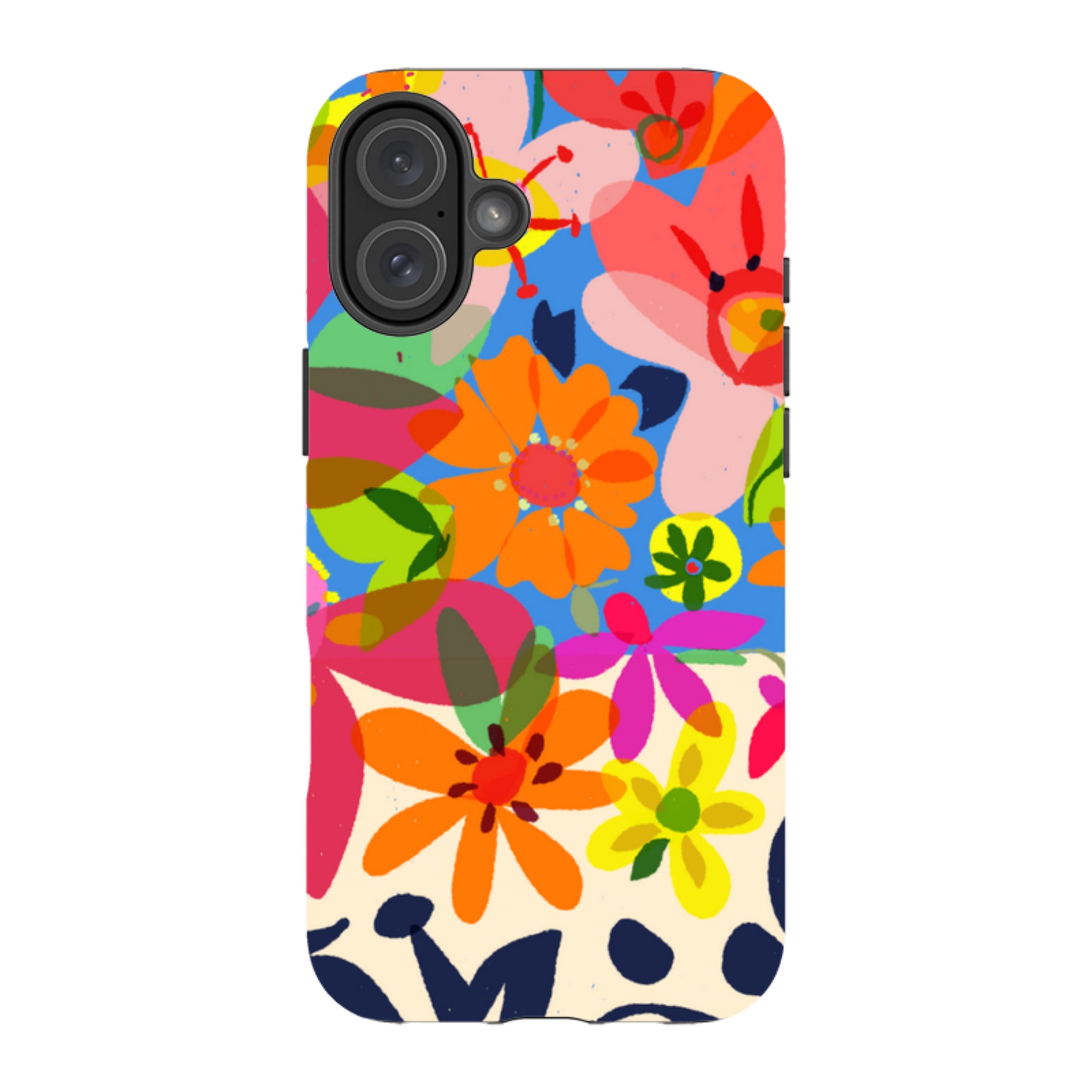 iPhone Tough Case - Beautiful Blooms By Sarah Campbell