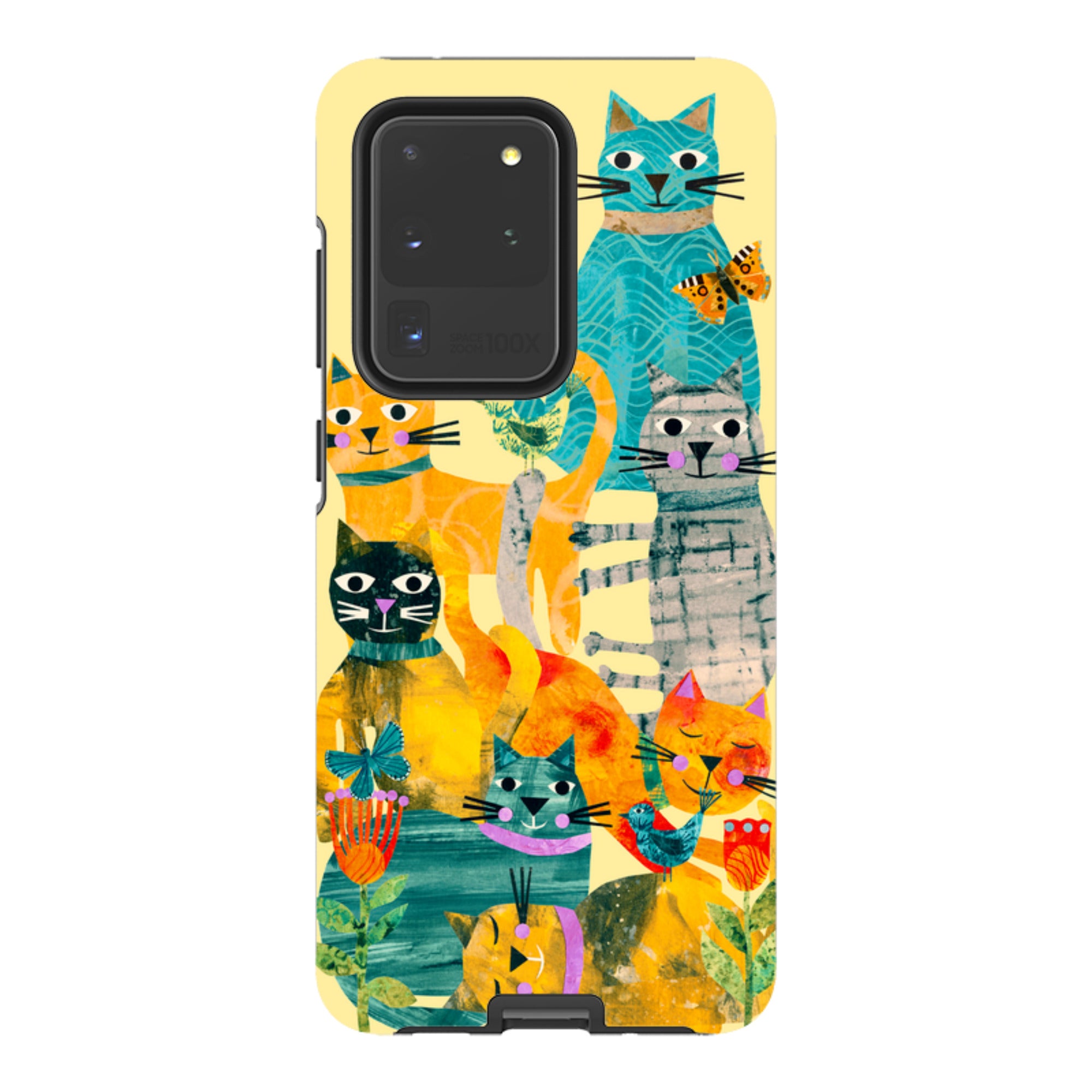 Samsung Tough  Case - Cat Party III By Tracey English