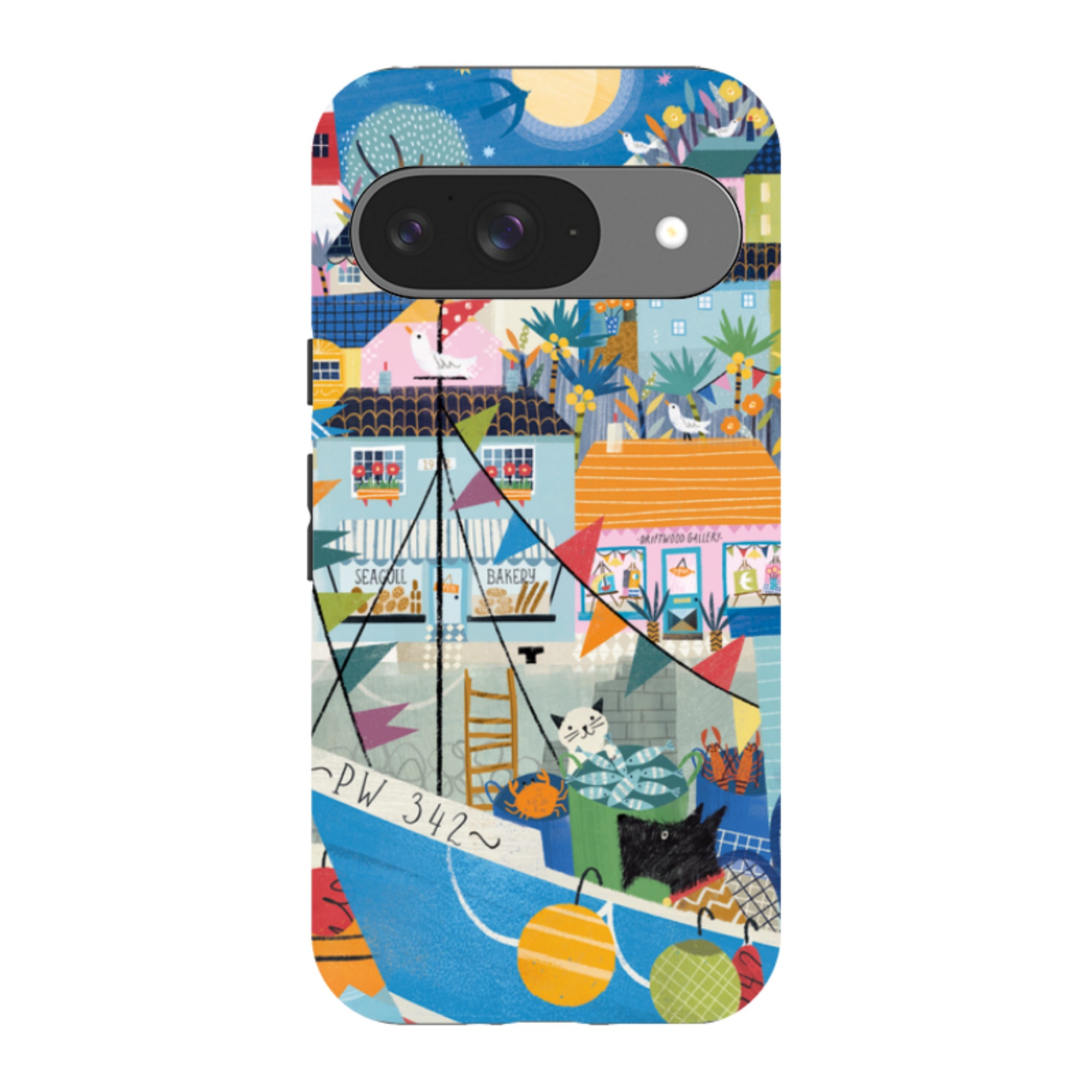 Google Tough Case - Night Harbour 2 By Ali Brookes