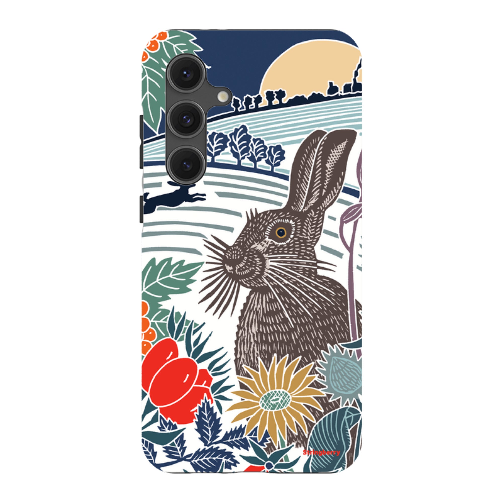 Samsung Tough Case - Winter Hare By Kate Heiss
