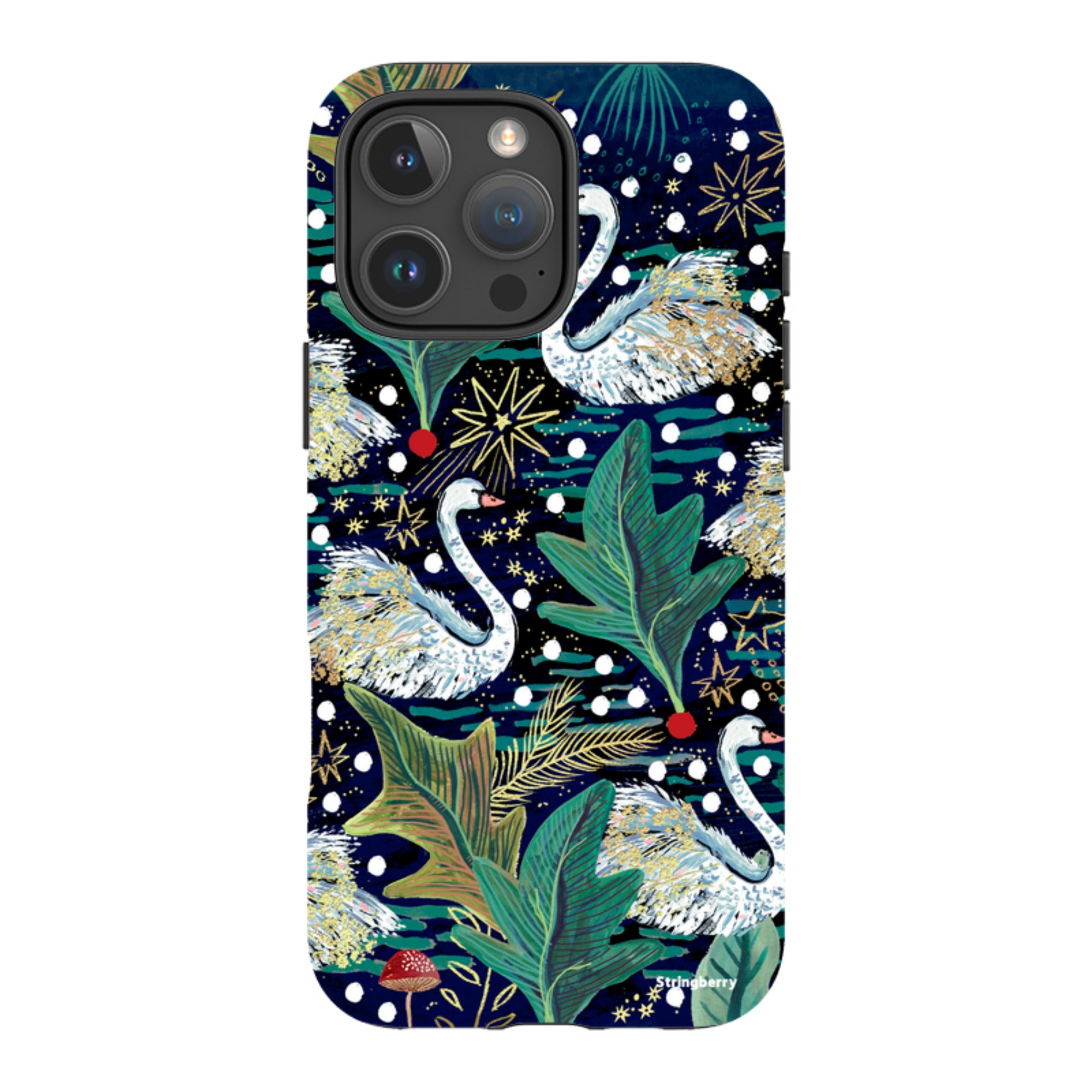 iPhone MagSafe Tough Case - Swan By Emma Frances Grant