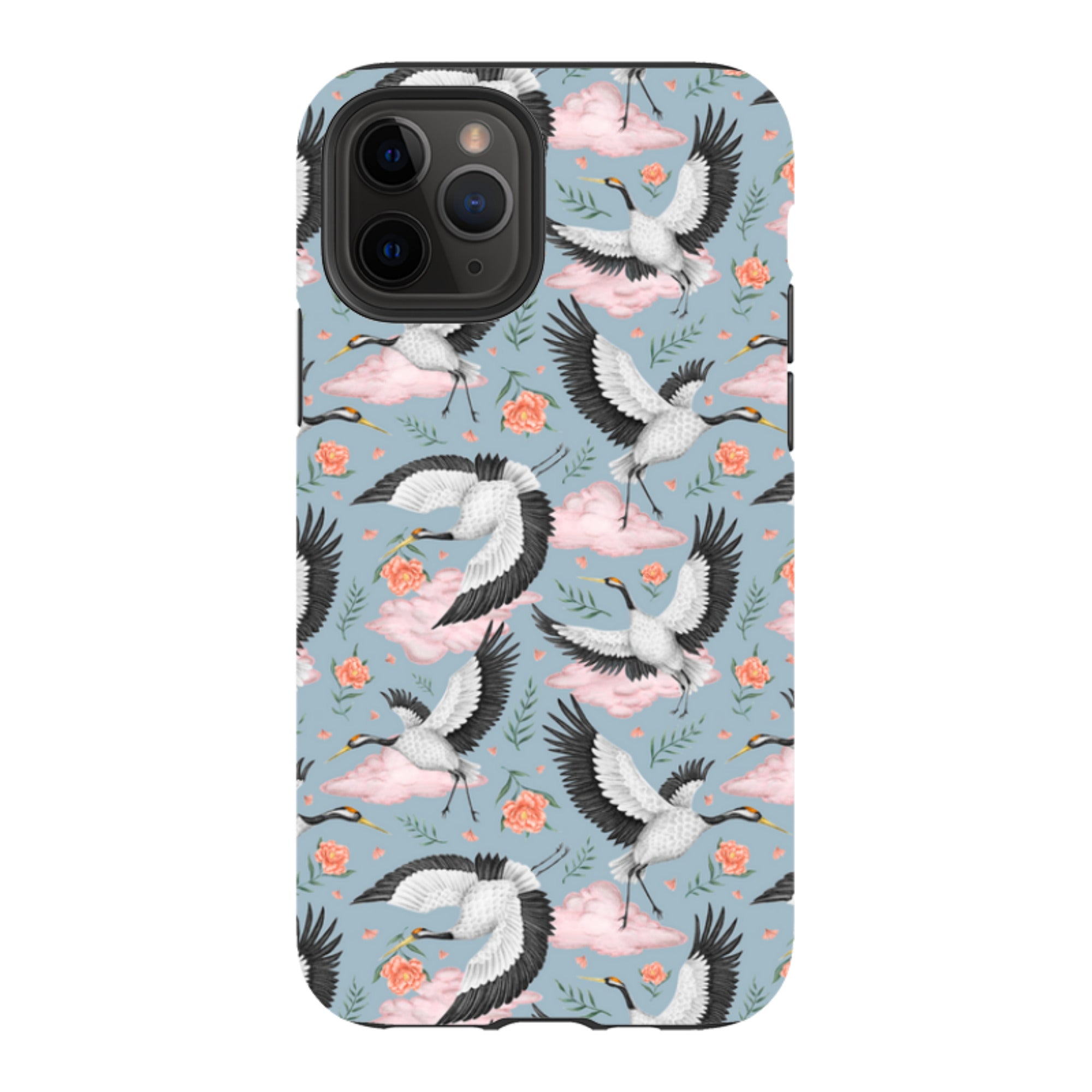 iPhone Tough Case - Flight Of The Cranes By Catherine Rowe