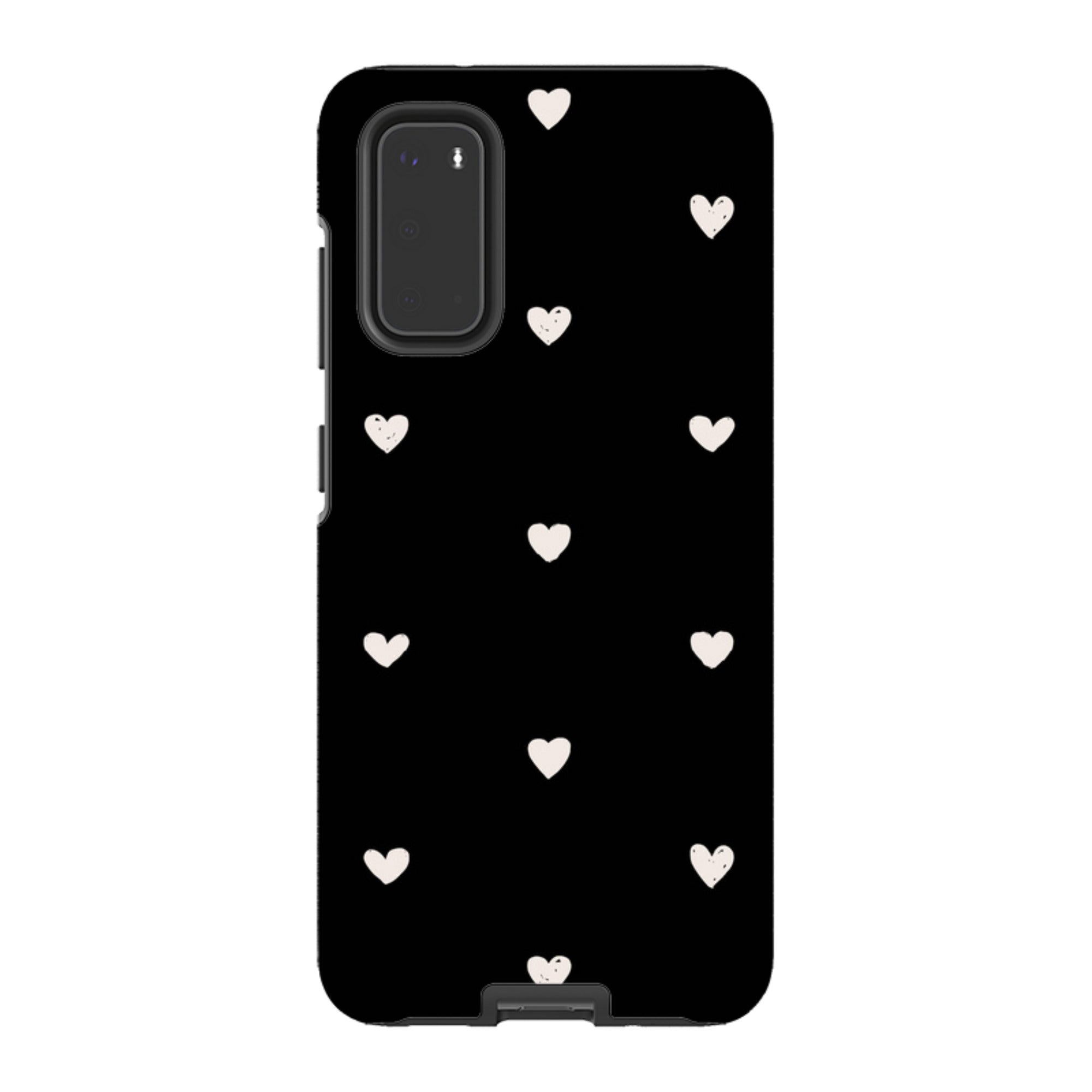 Samsung Tough Case - Hearts Black