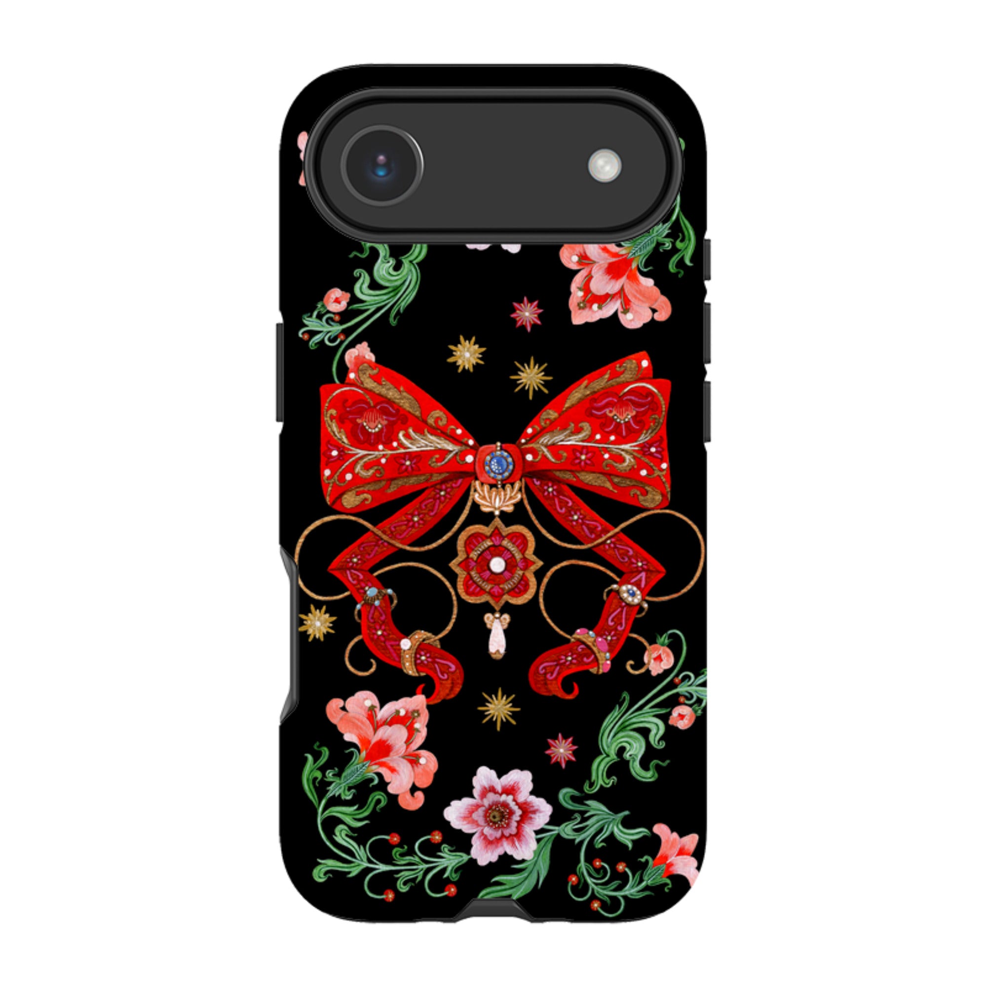 iPhone Tough  Case - Five Gold Ring By Maria Matos