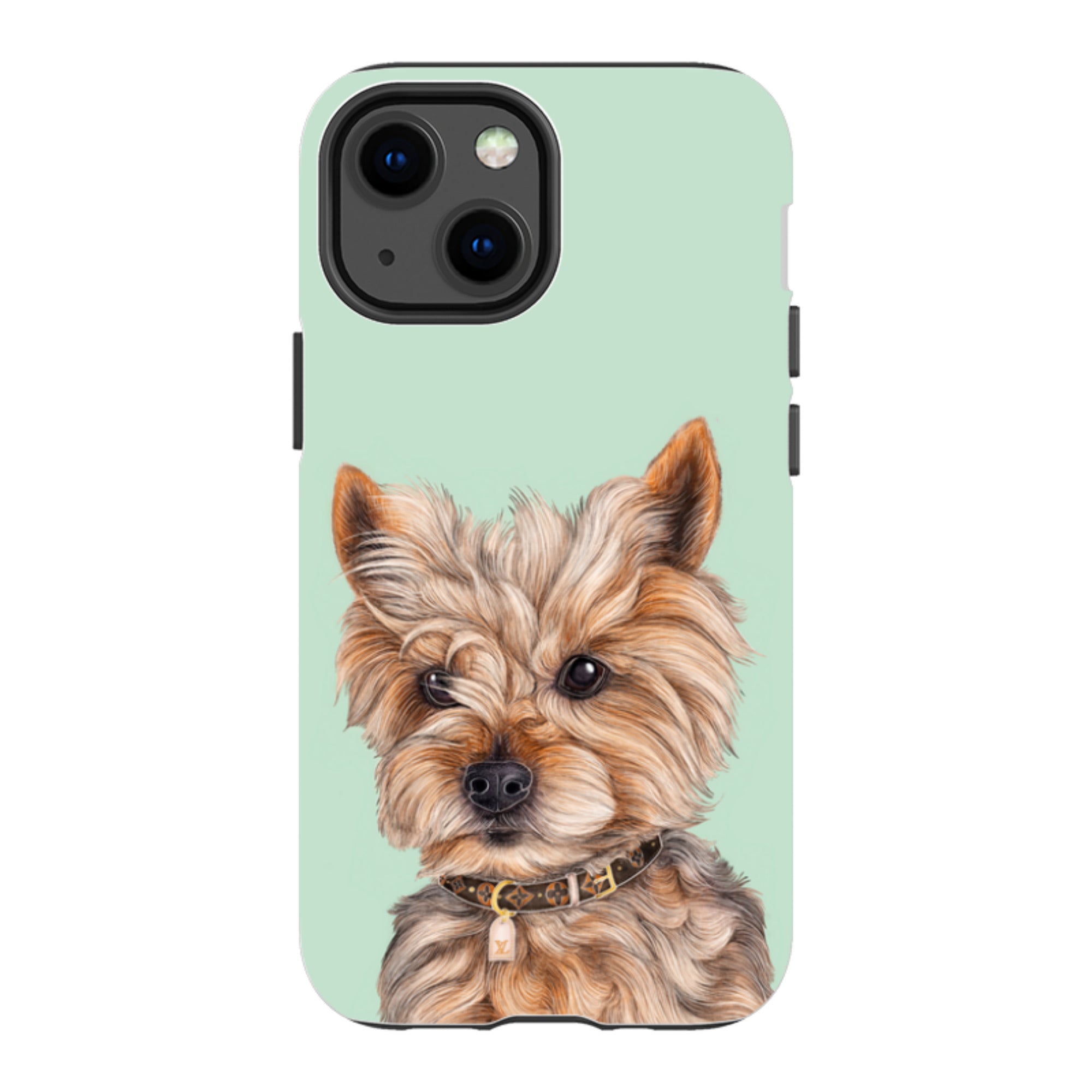 iPhone Tough Case - Yorkie By Catherine Rowe