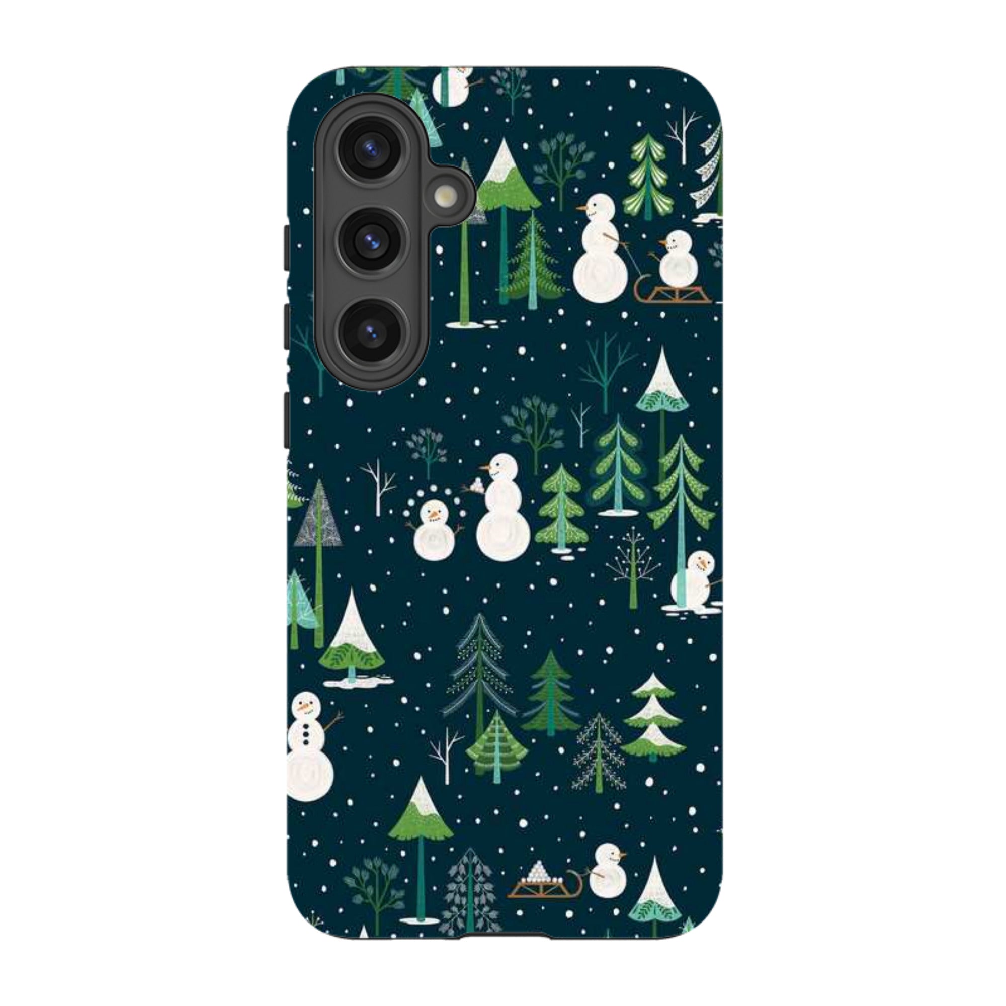 Samsung Tough Case - Snowman Playground By Jenny Zemanek