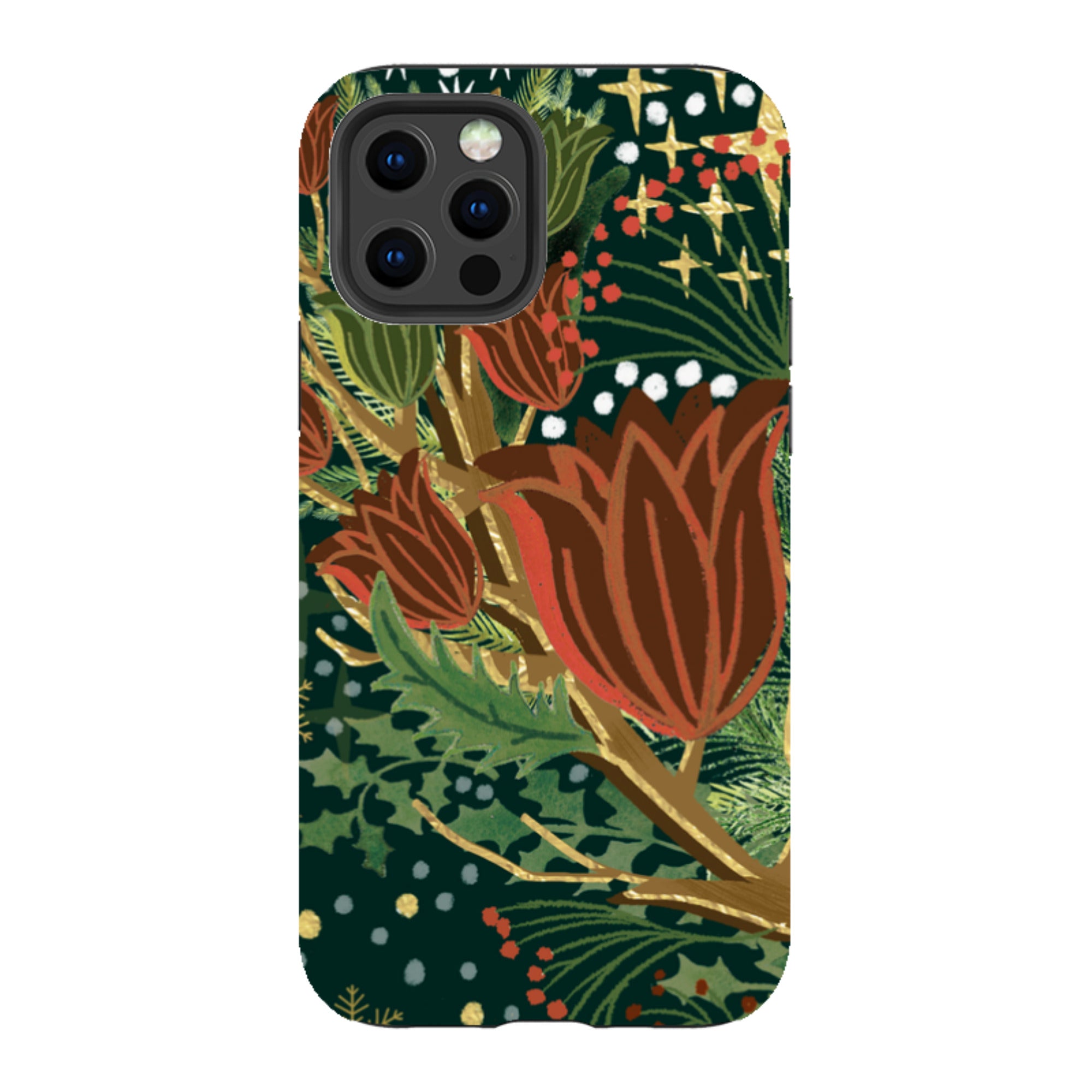 iPhone Tough Case - Winter Deer II By Emma Frances Grant