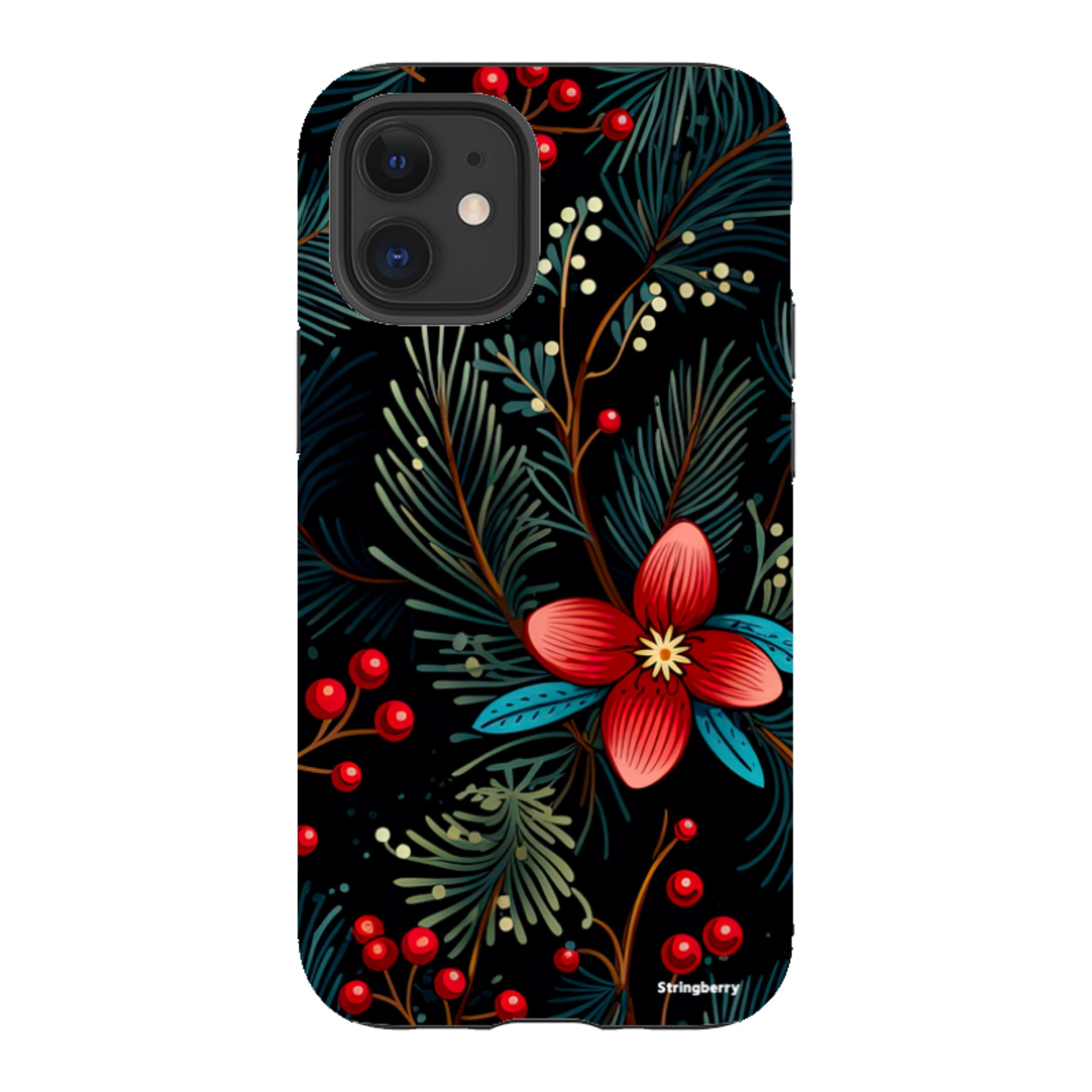 iPhone Tough Case - Red Berries