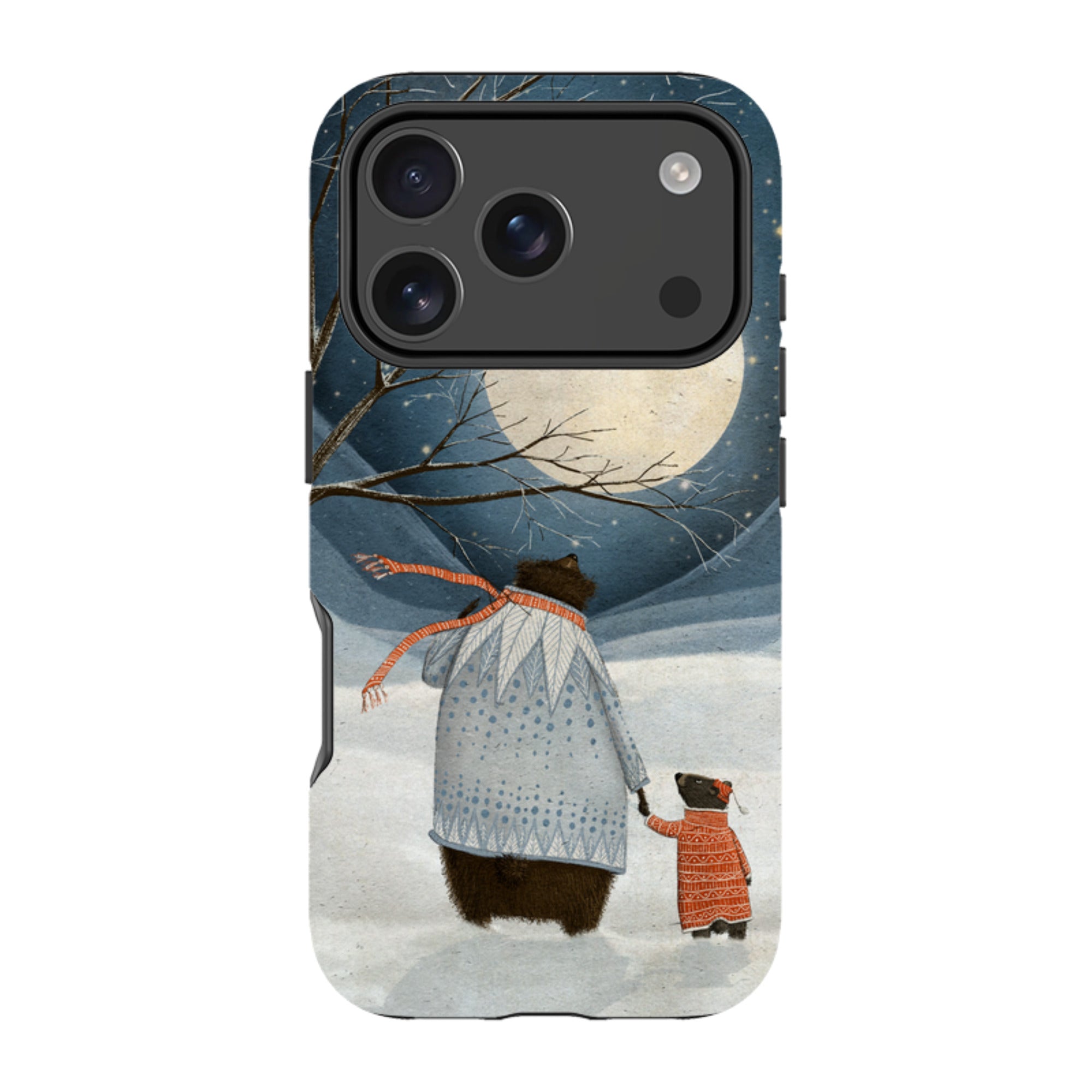 iPhone Tough Case - Under a Moonlit Sky By Maja Lindberg