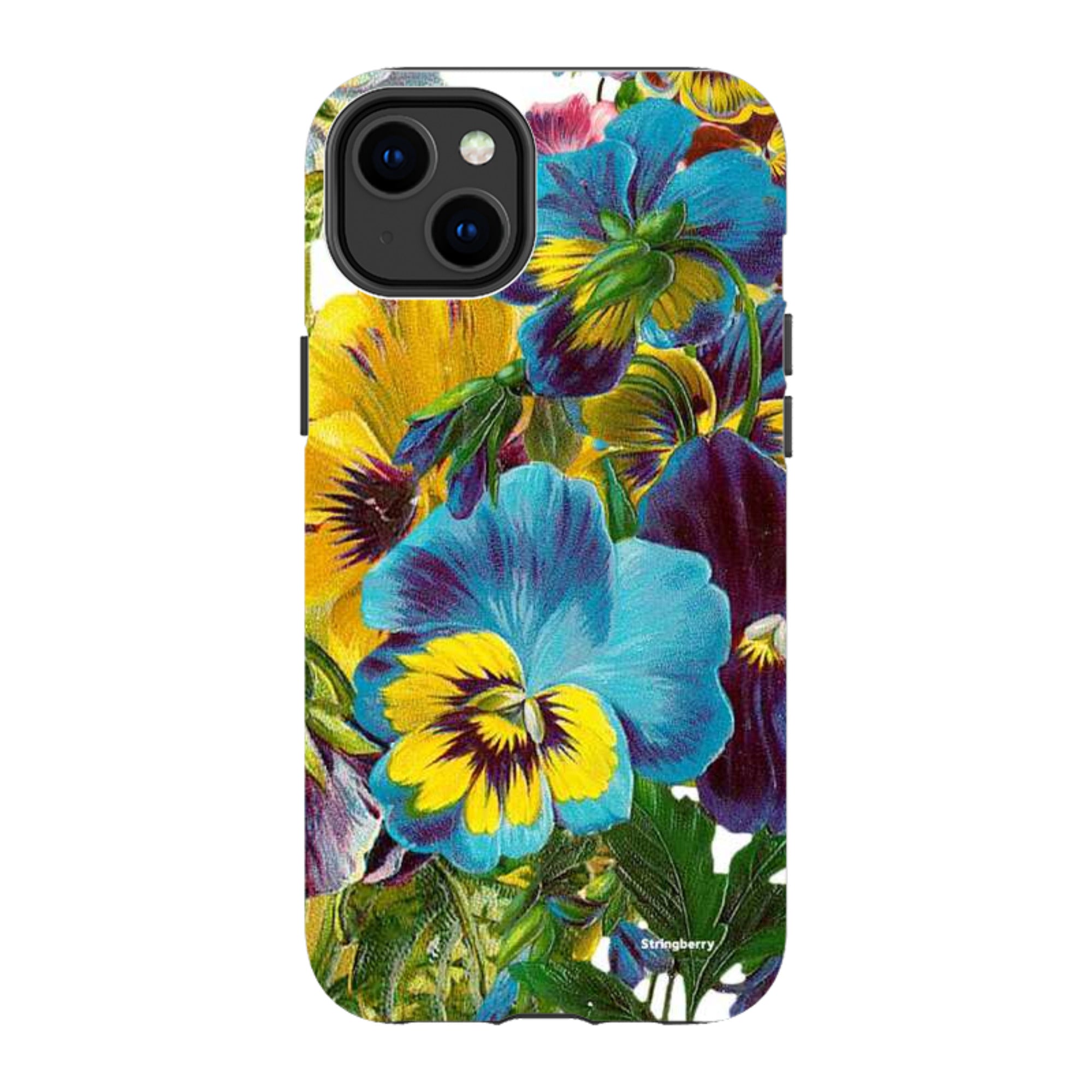 iPhone MagSafe Tough Case - Blue Garden