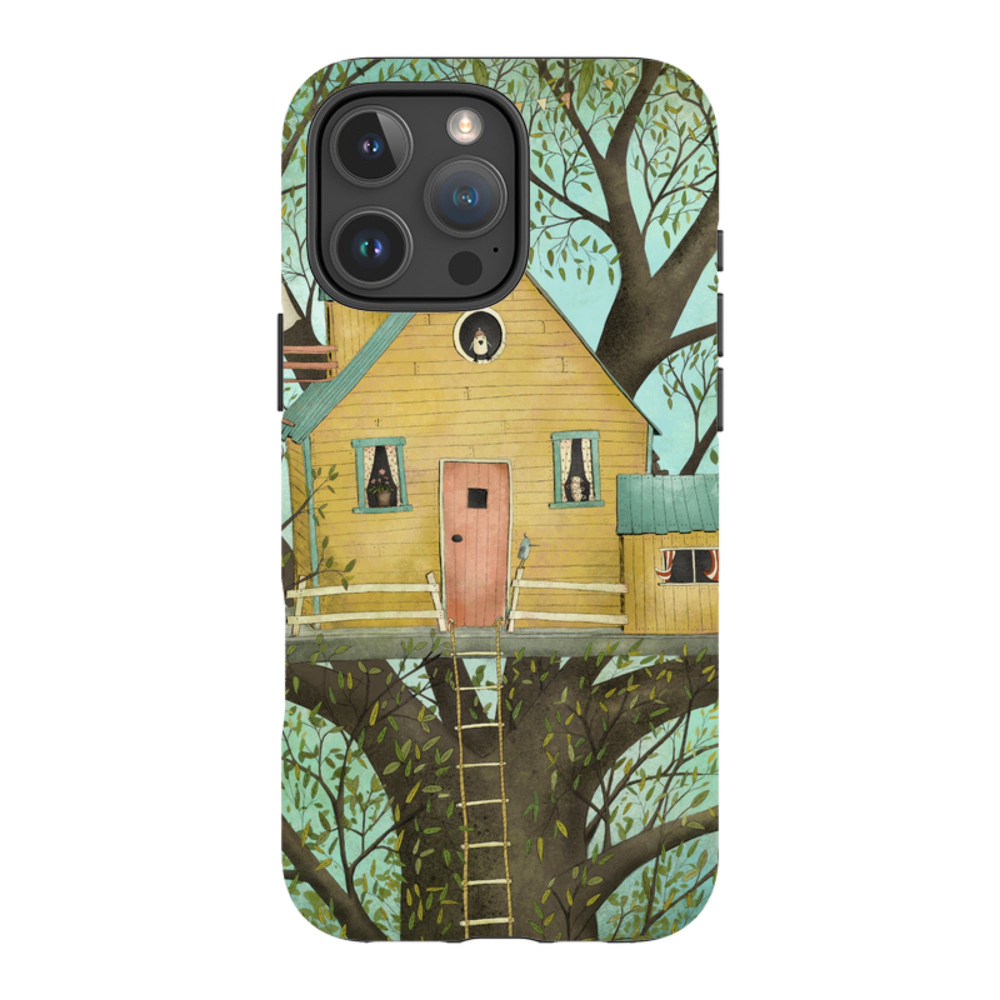 iPhone Tough Case - Tree House By Maja Lindberg