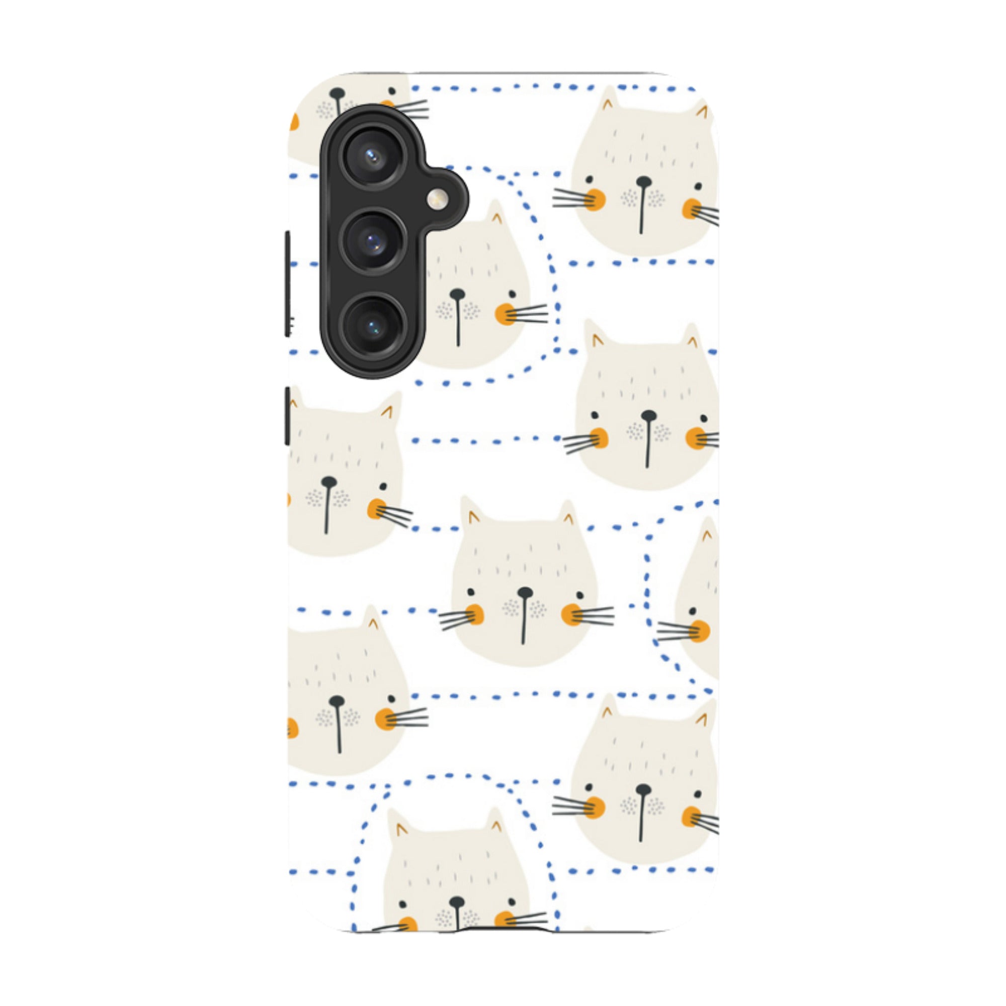 Samsung Tough Case - Cat Tiles
