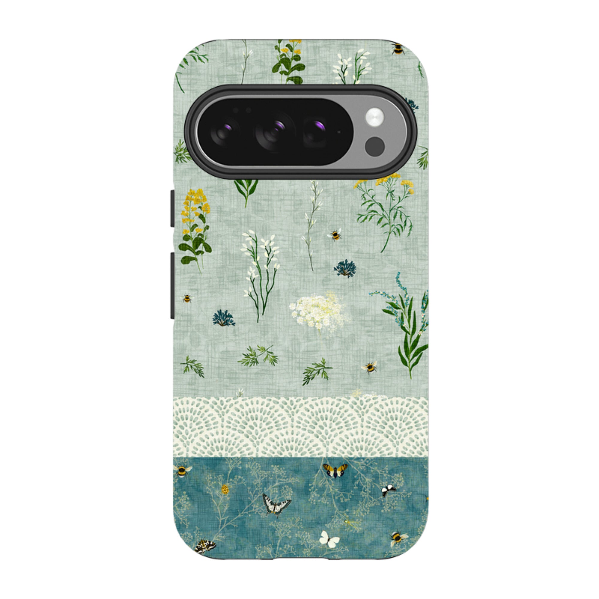 Google Tough Case - Song Bird Florals and Bees 2 By Katherine Quinn