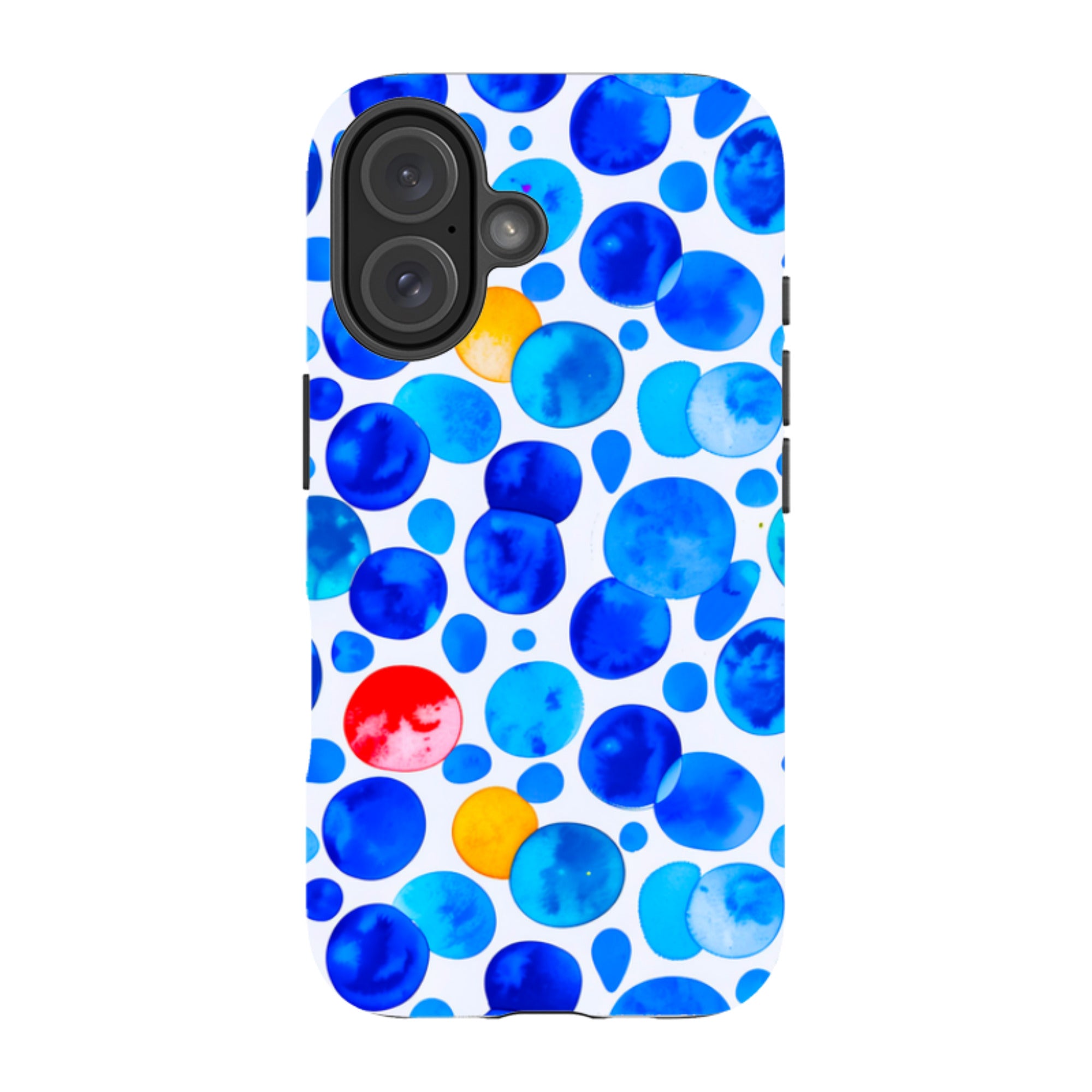 iPhone MagSafe Tough Case - Blue Moon Polka