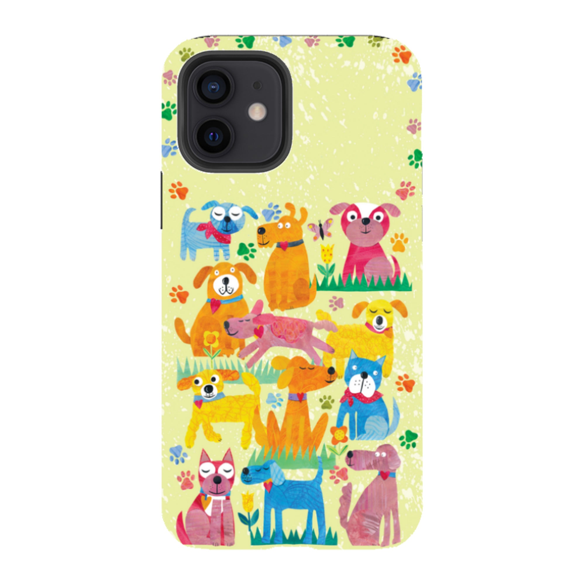 iPhone Tough Case - Dogs in the park By Tracey English