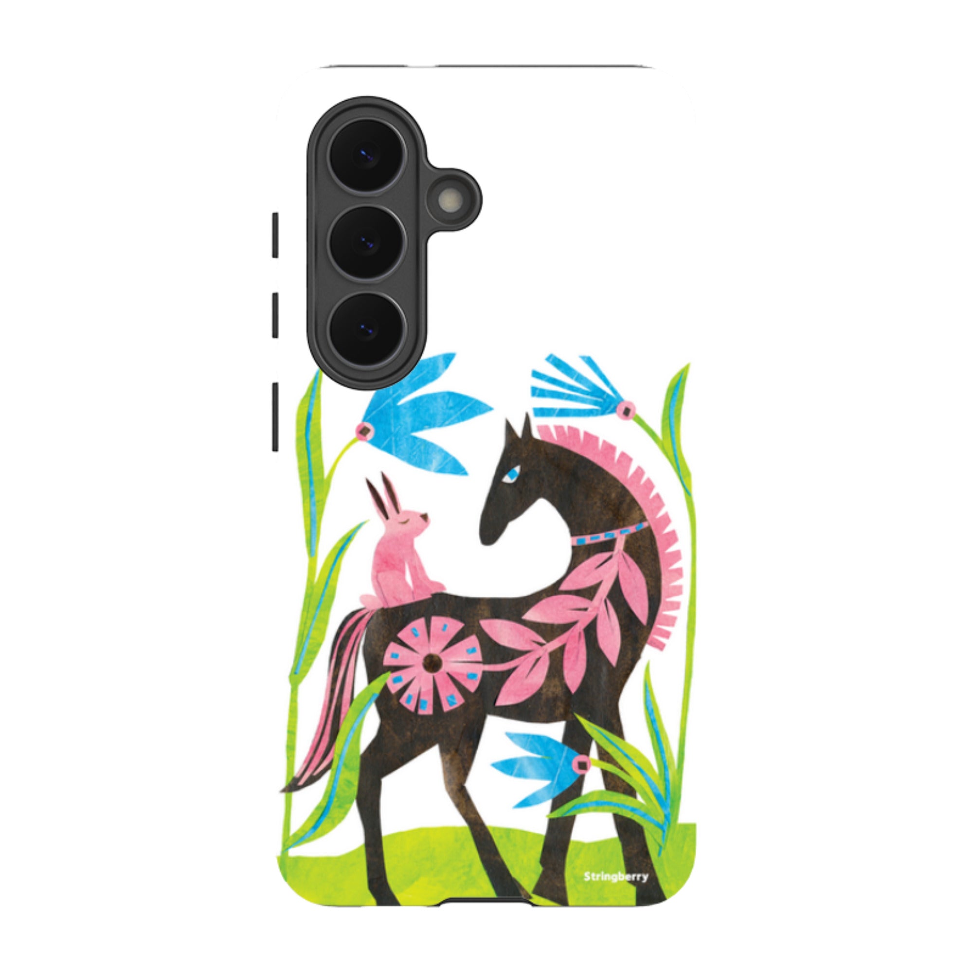 Samsung Tough Case - Folk Horse And Bunny By Tracey English