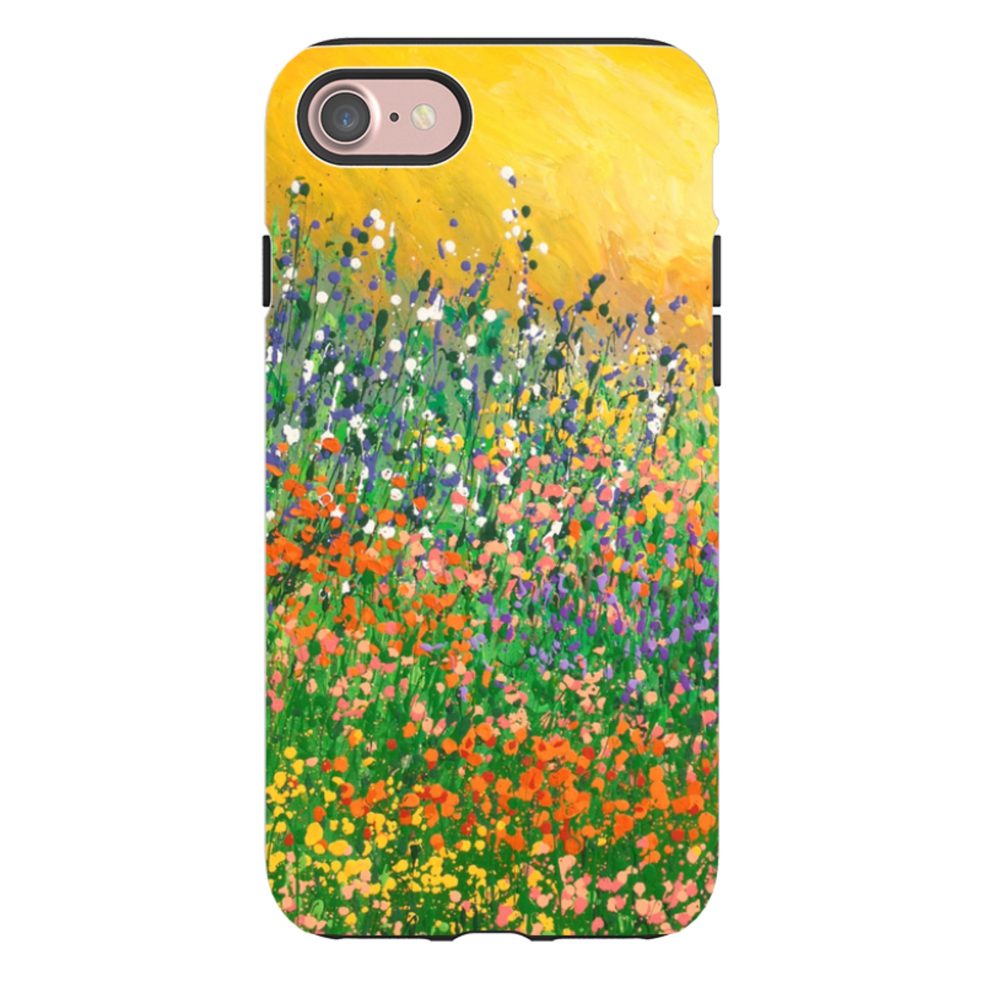 iPhone Tough Case - Sun Garden By Linda Calvert Jacobson