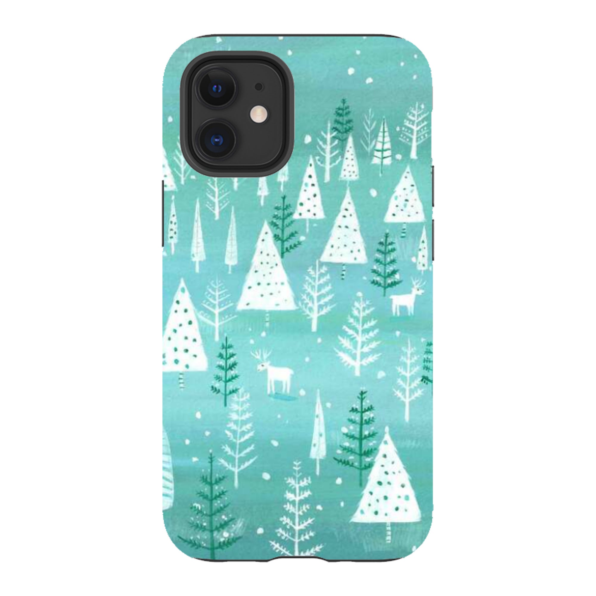iPhone Tough Case - Teal Tundra By Mary Stubberfield