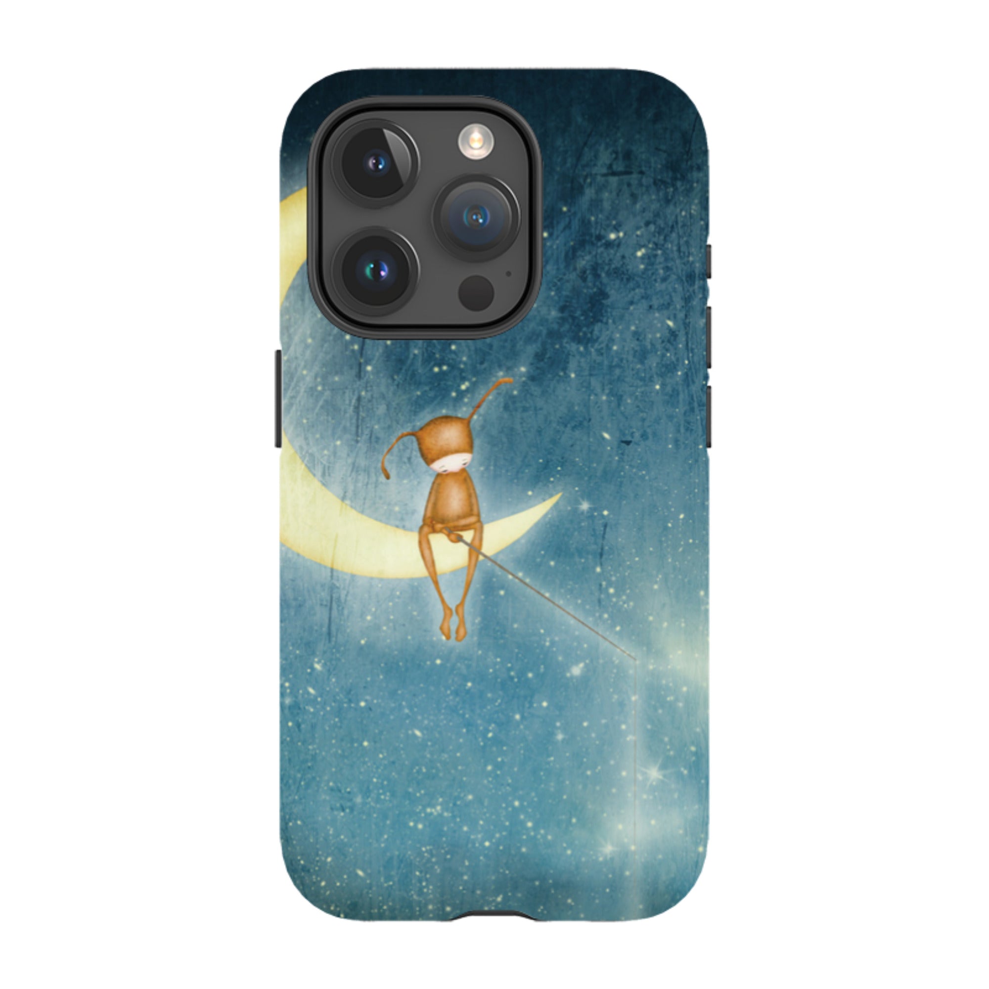 iPhone Tough Case - Fishing For Stars By Maja Lindberg