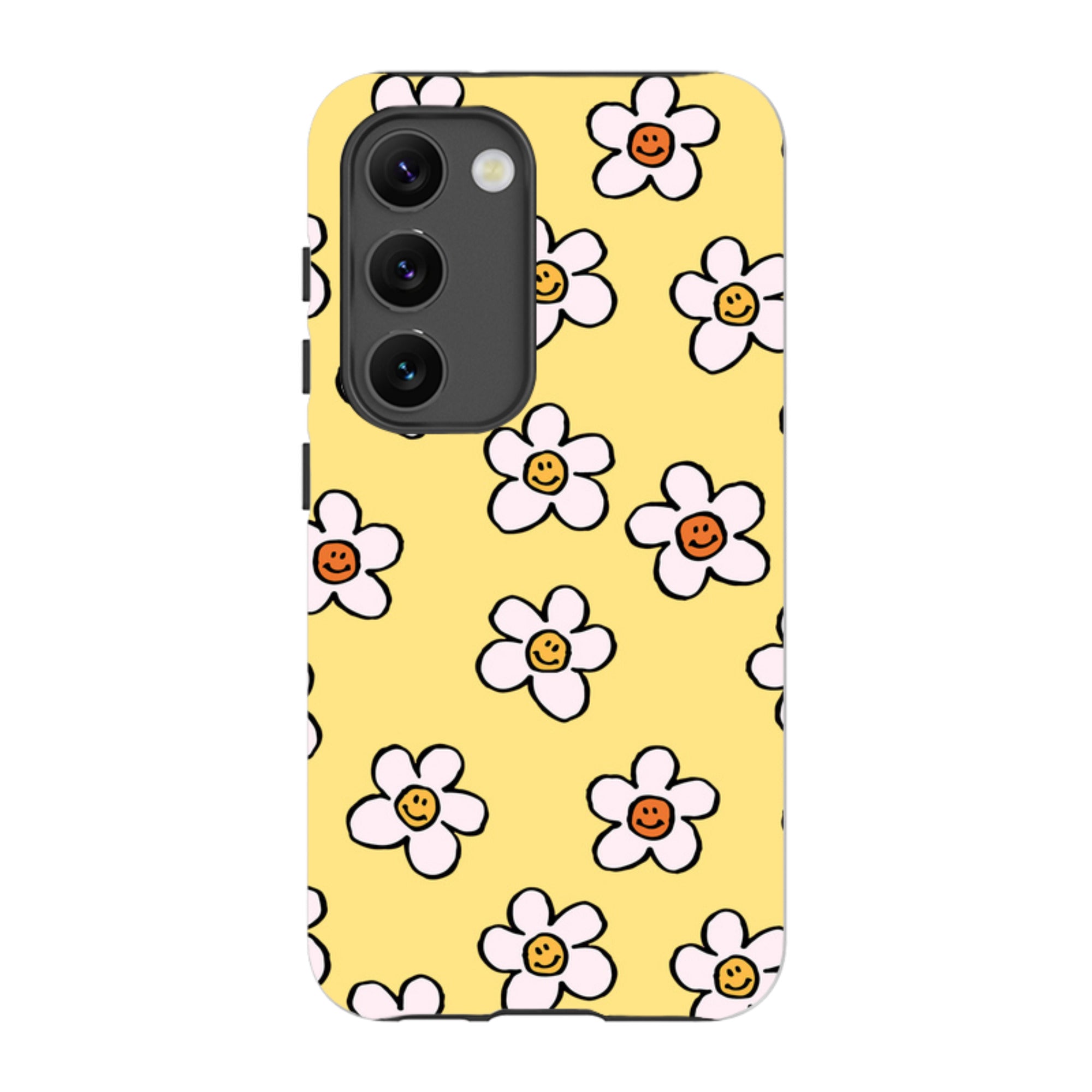 Samsung Tough Case - Smiley Mellow Yellow