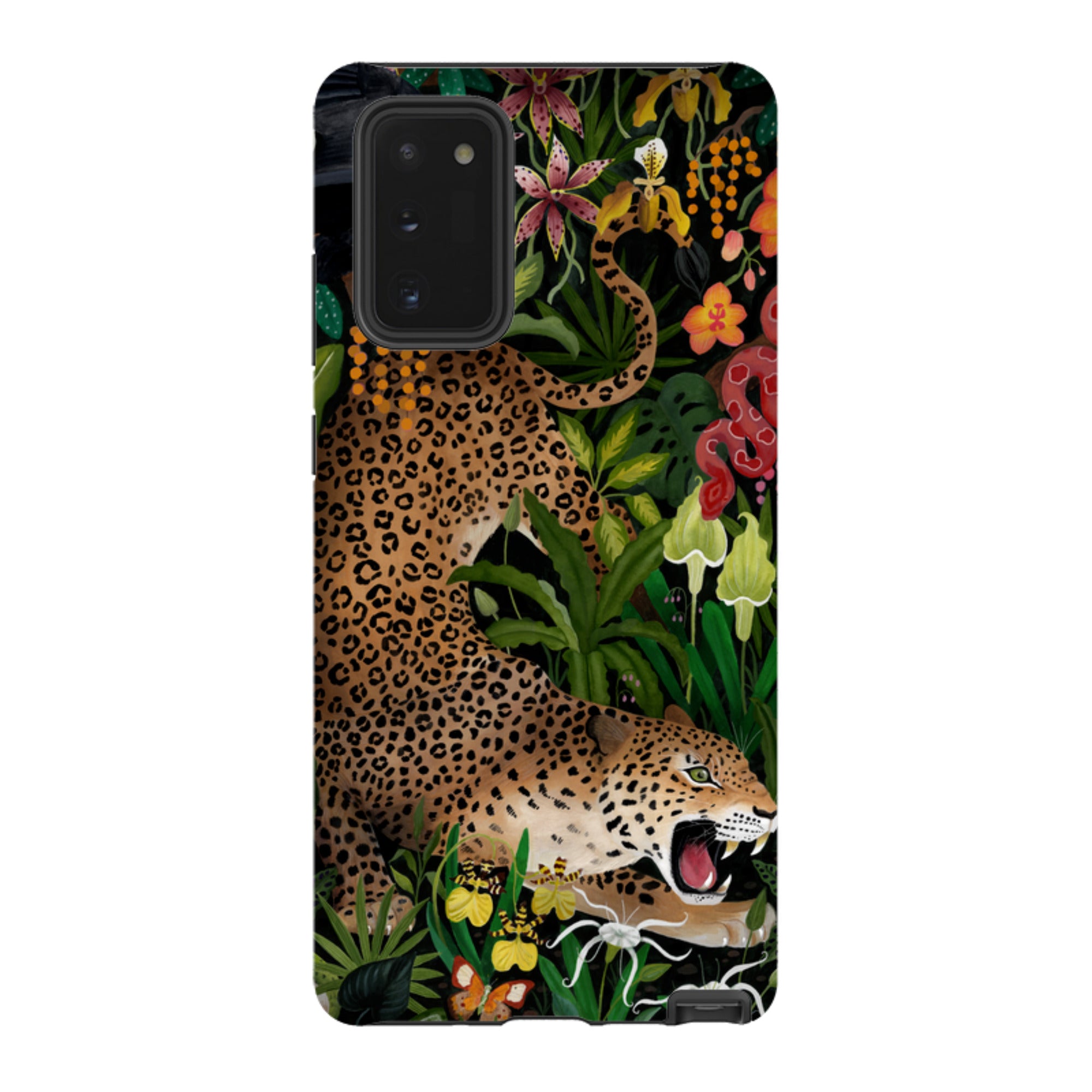 Samsung Tough Case - Roaring Leopard By Bex Parkin