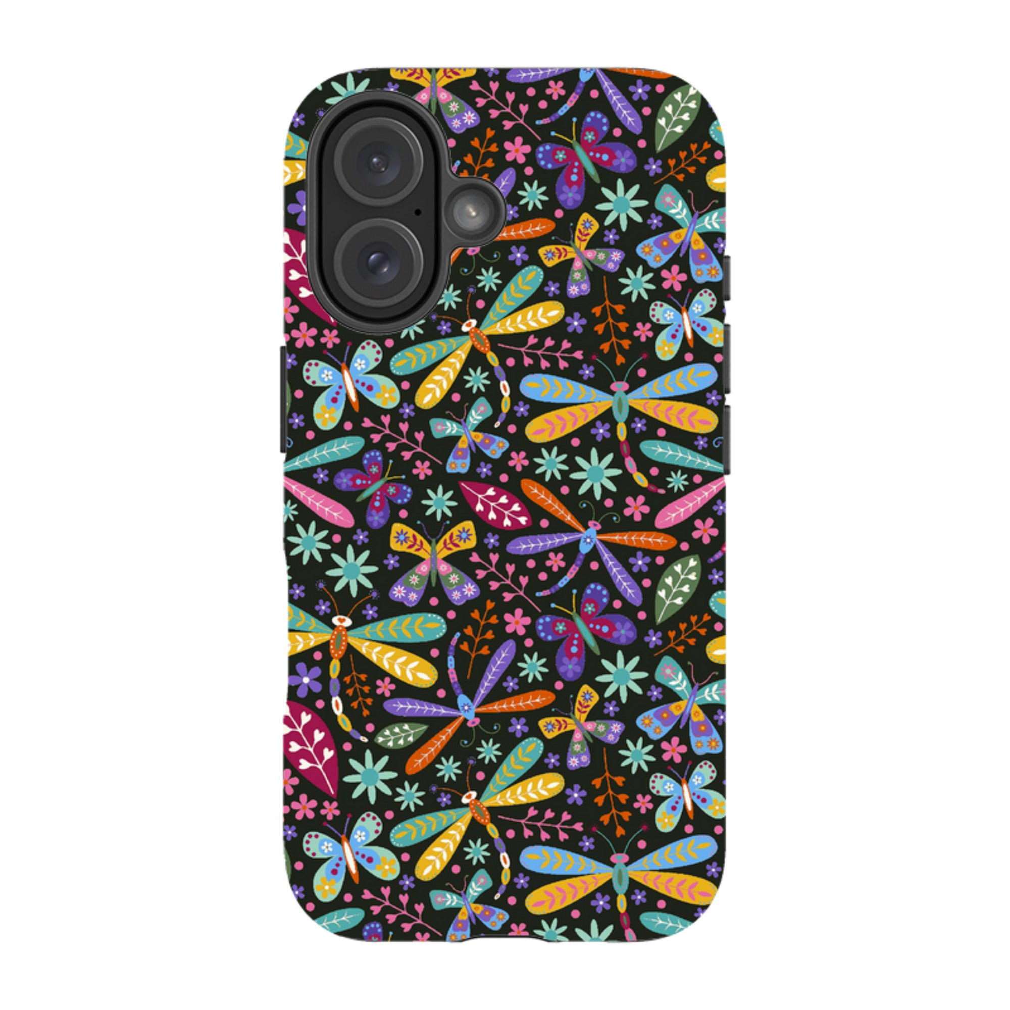 iPhone Tough Case - Dragonflies Multi By Suzy Taylor