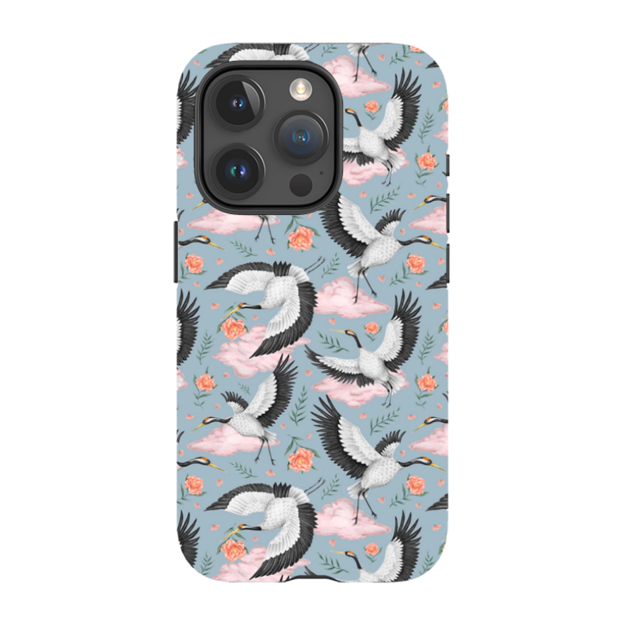 iPhone Tough Case - Flight Of The Cranes By Catherine Rowe
