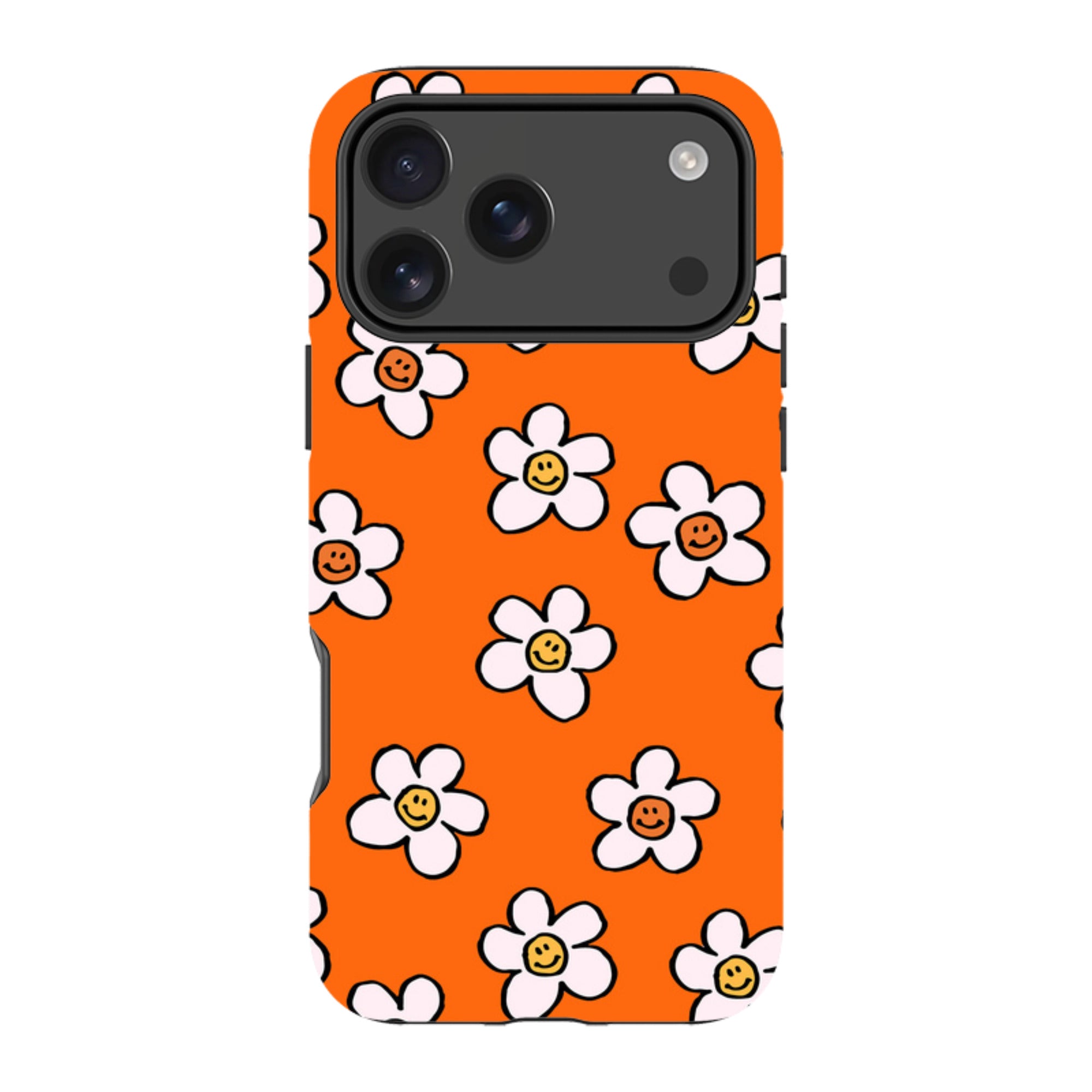 iPhone MagSafe Tough Case -  Smiley-Orange