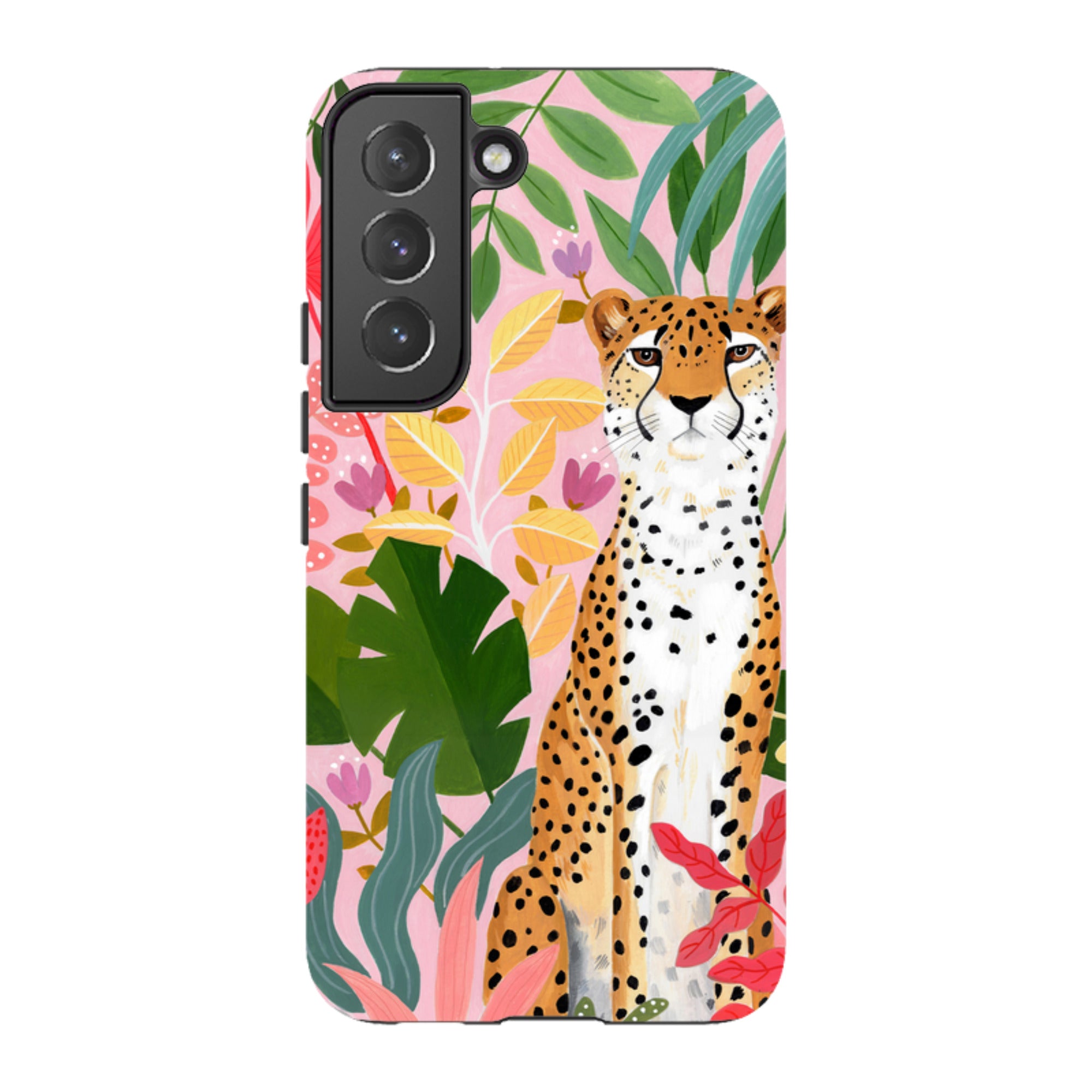 Samsung Tough Case - Cheetah Jungle By Bex Parkin