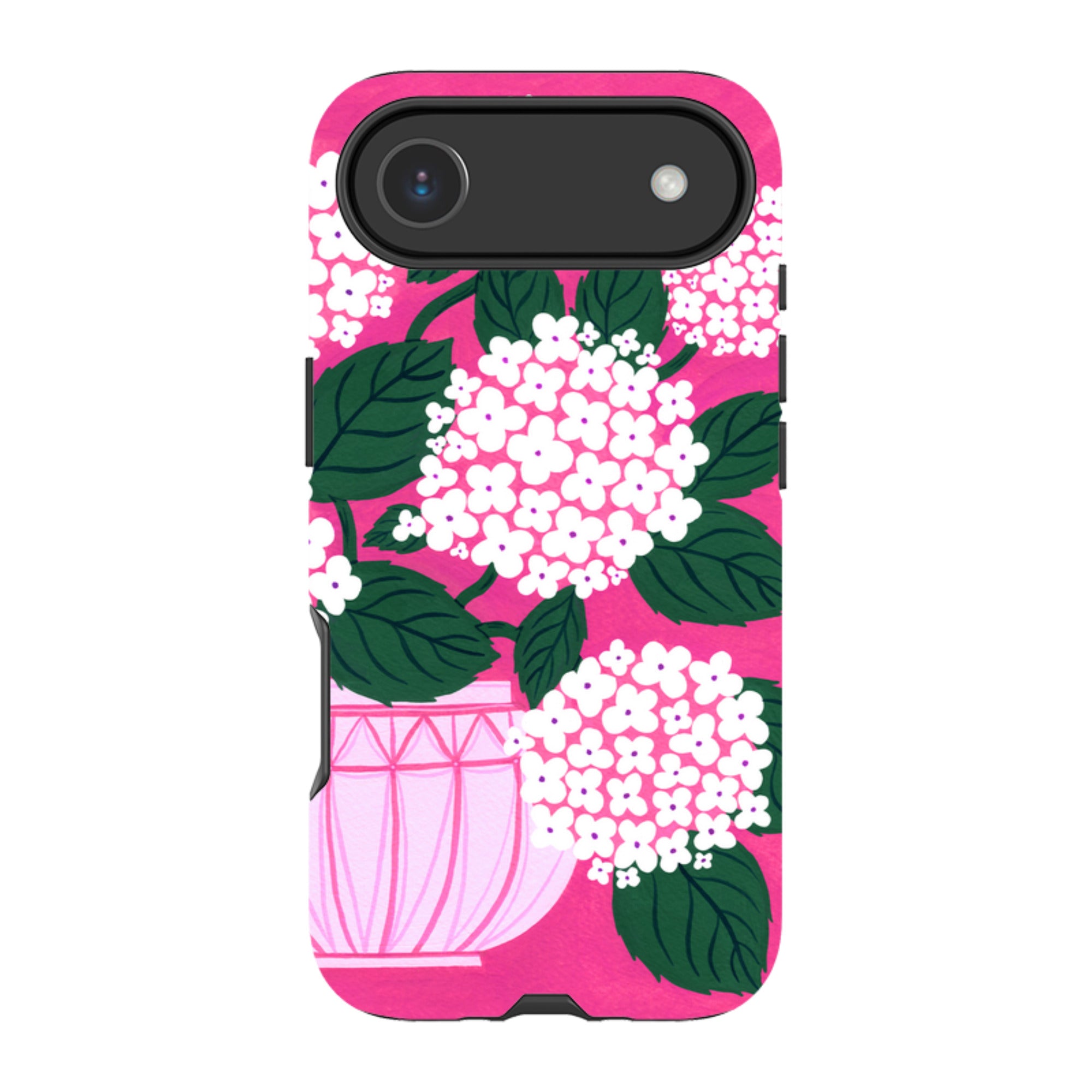iPhone Tough Case - Hydrangea By Madalina Andronic