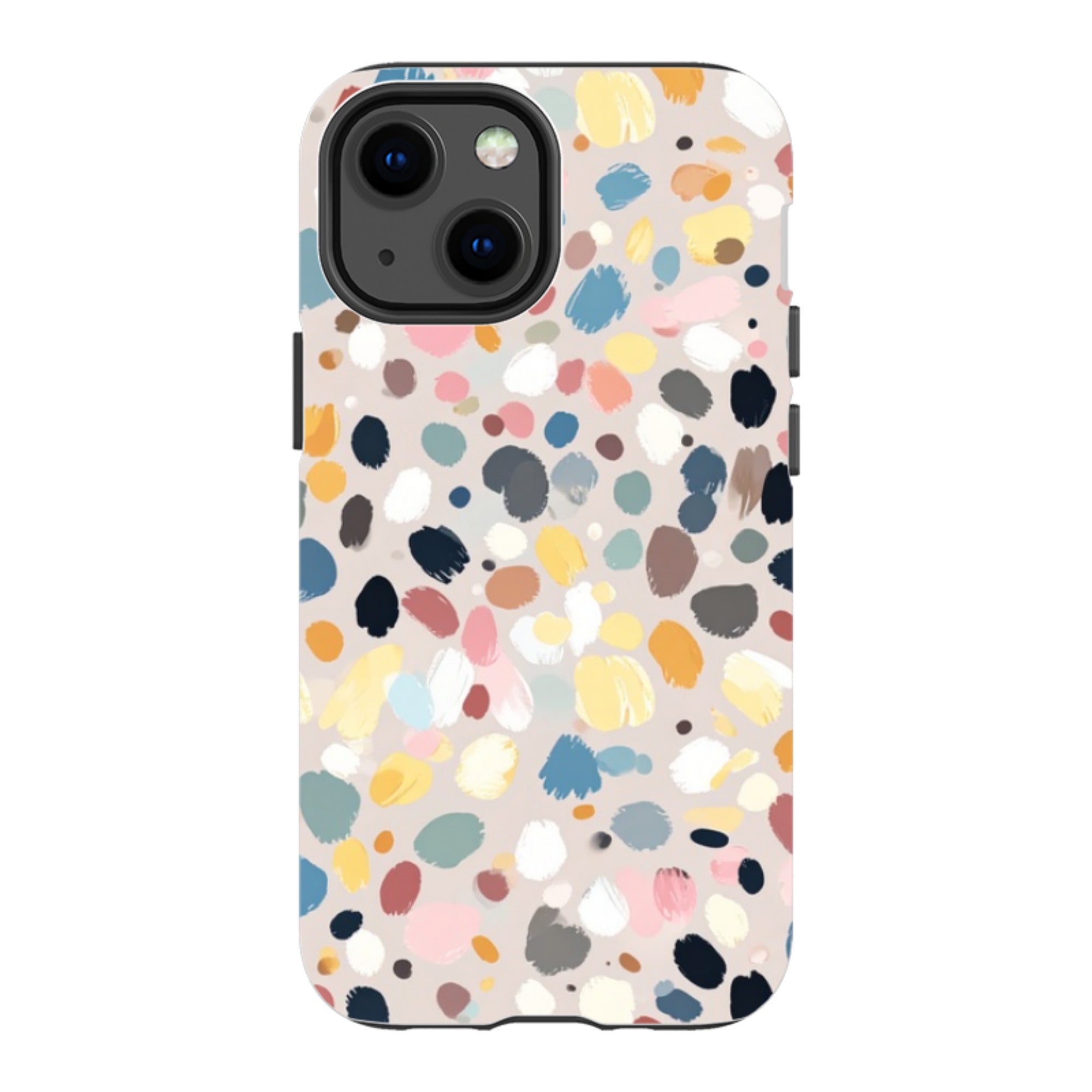 iPhone Tough Case - Summer Polka