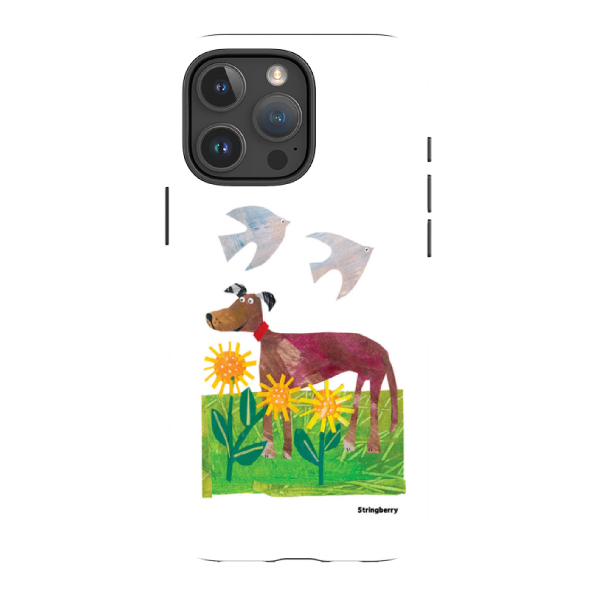 iPhone Tough Case - Days Of Dogs I By Tracey English